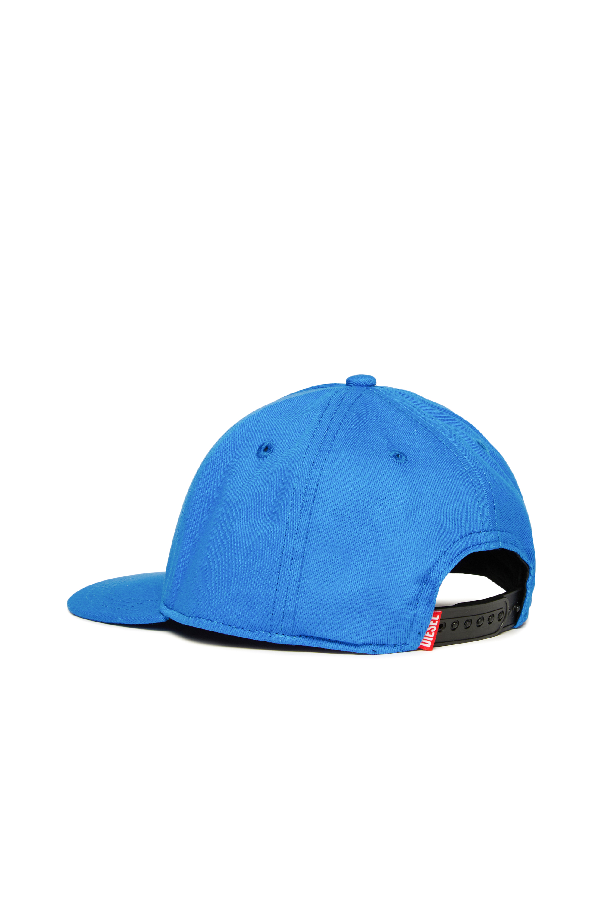 Diesel - FPRITTIL, Berretto da baseball con logo sbavato Unisex in Blu - 2