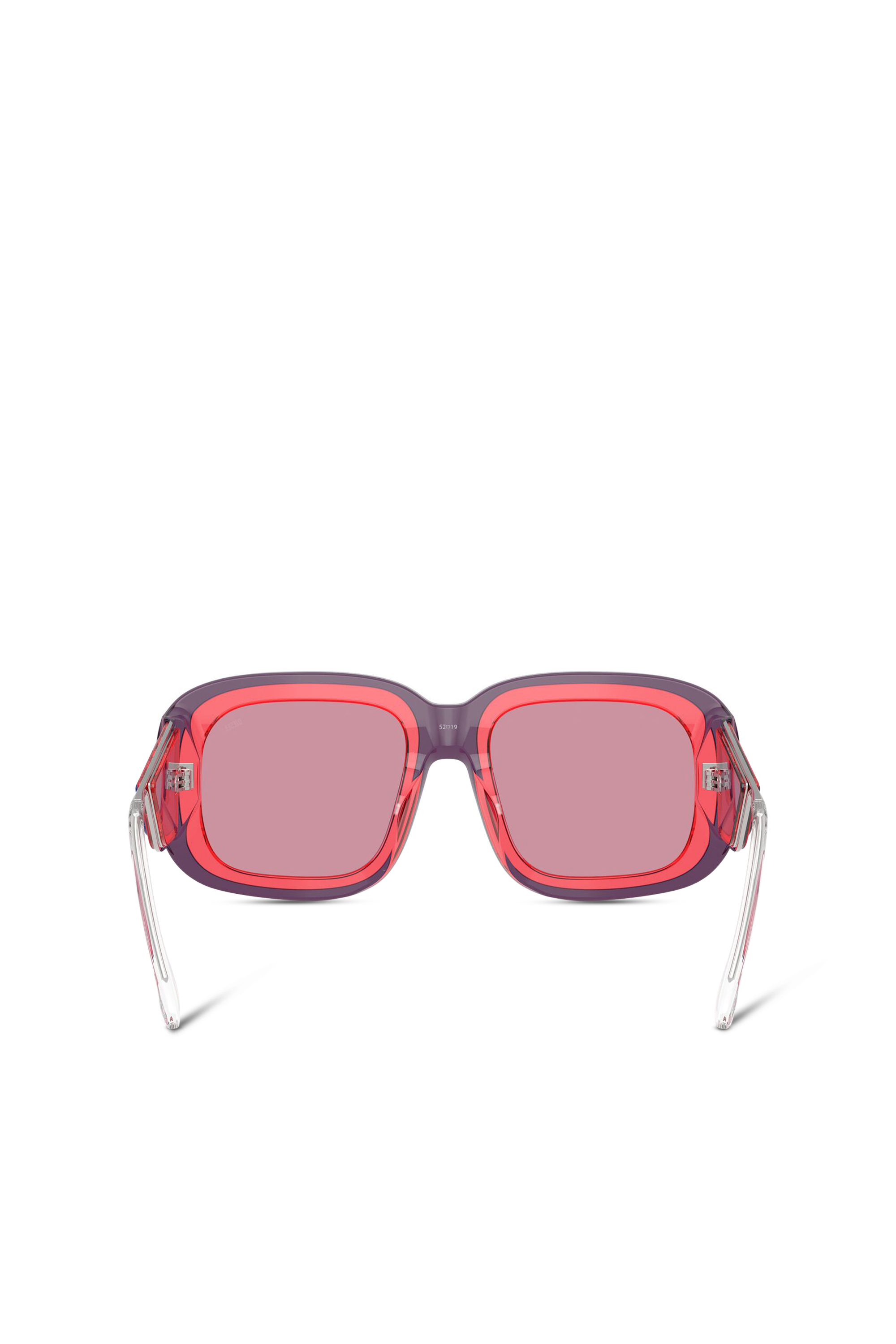 Diesel - 0DL2015U, Lunettes de soleil carr&eacute;es Mixte in Rose - 3