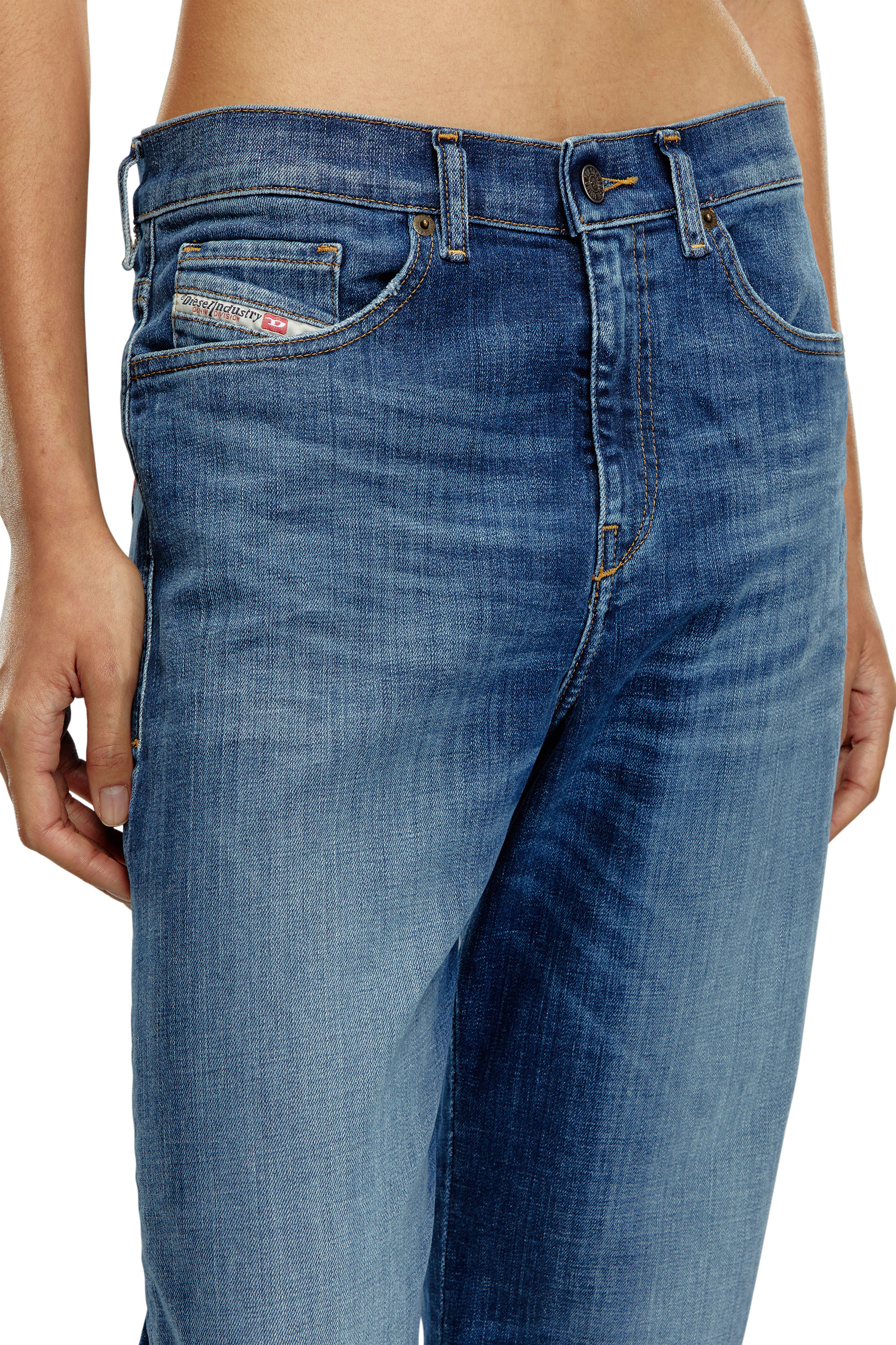 Diesel - Regular Jeans 2016 D-Air 09H37 Femme, Bleu moyen - Image 5