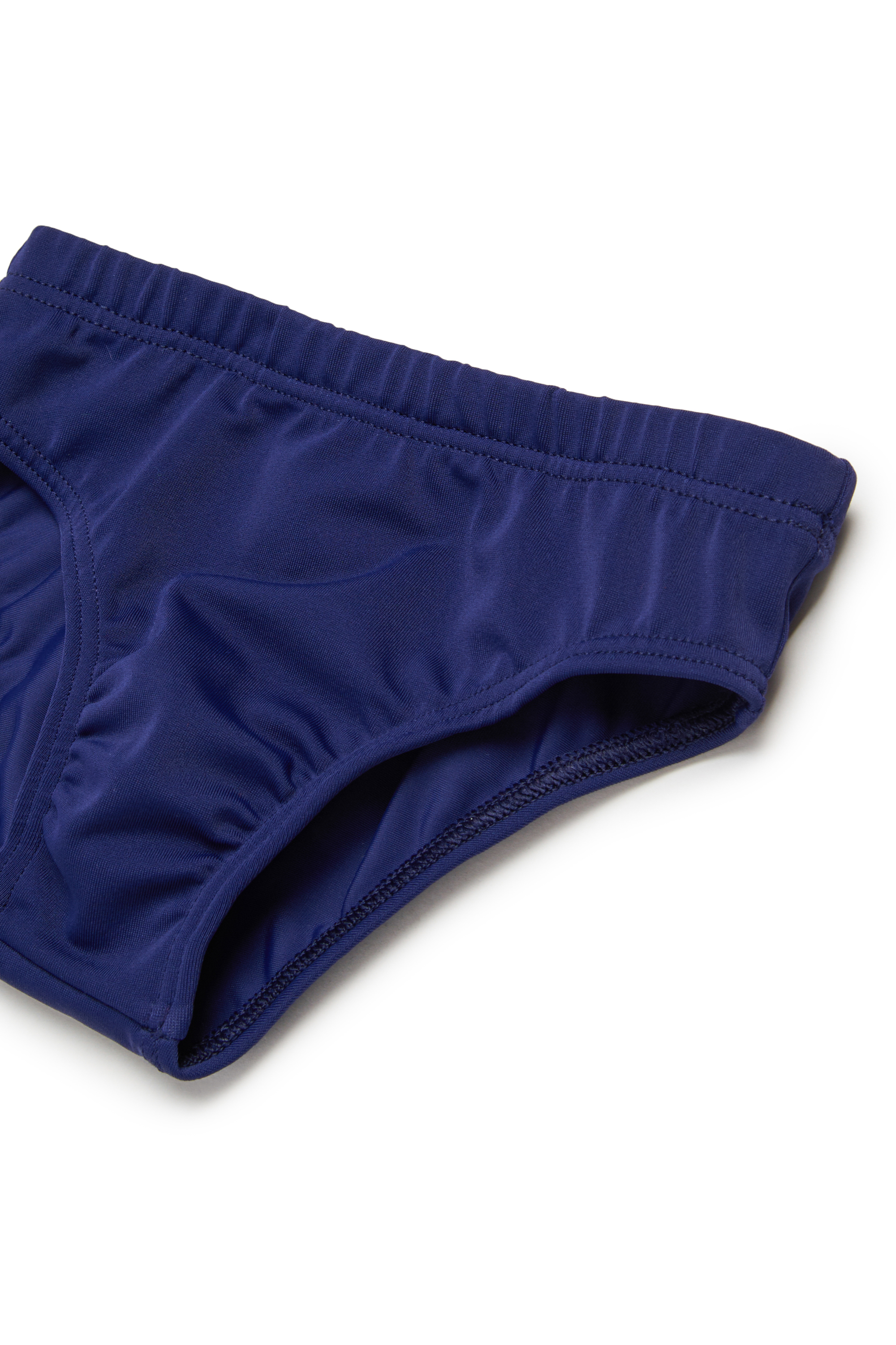 Diesel - MILIB, Slip da bagno con stampa Diesel Uomo in Blu - 3