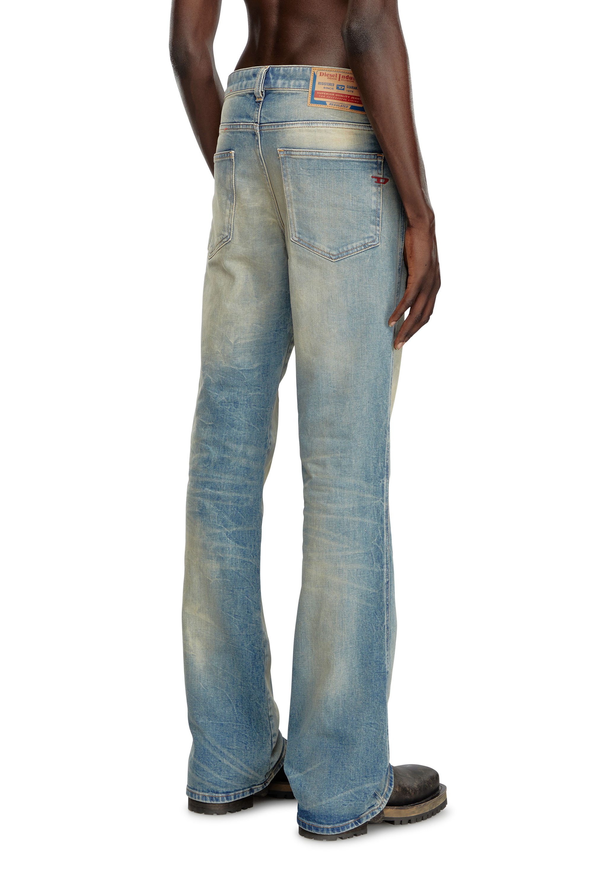 Diesel - Uomo Bootcut Jeans 1998 D-Buck 09H78, Blu medio - Image 4