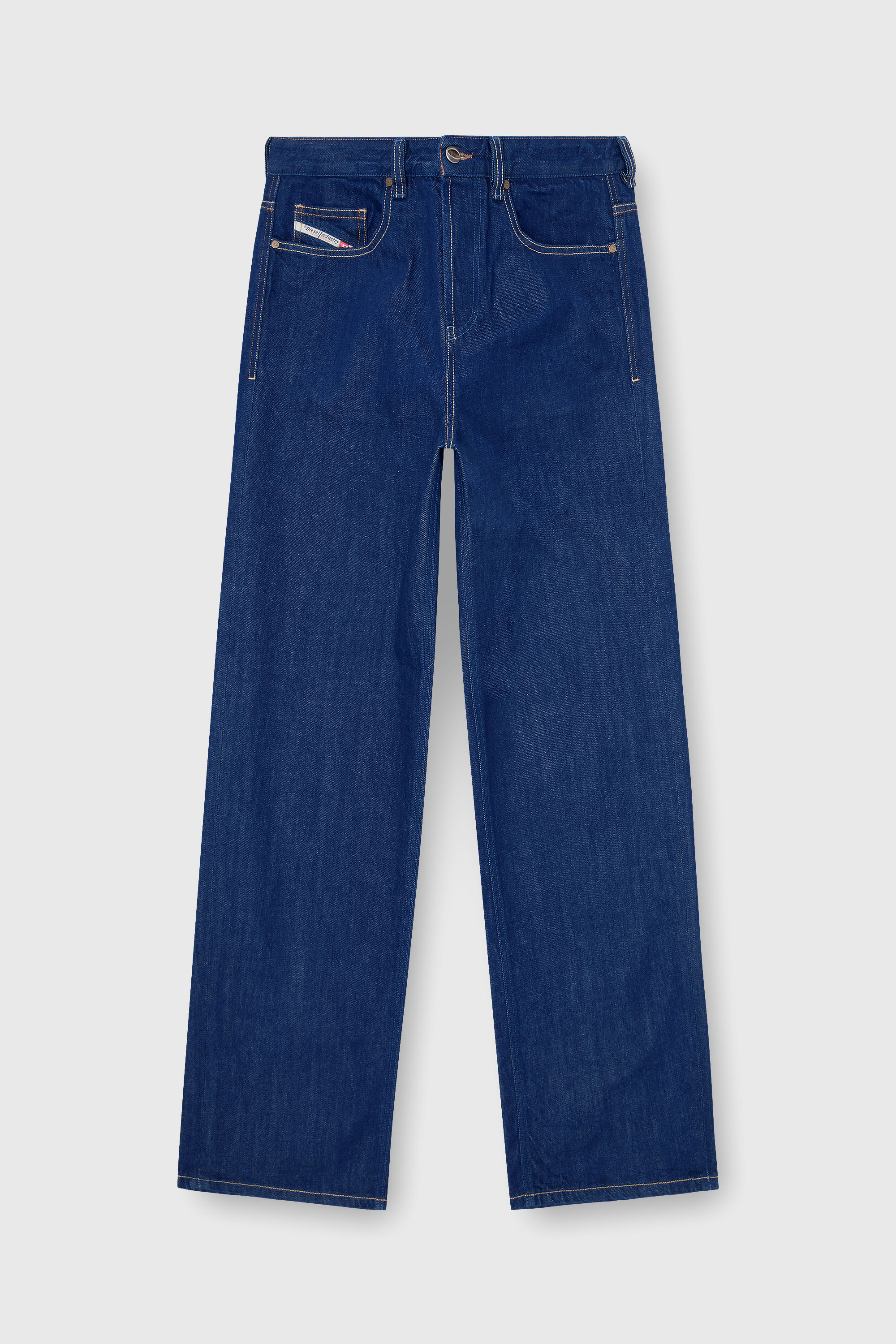 Diesel - Relaxed Jeans 2001 D-Macro 09Q09 Uomo, Blu Scuro - Image 6