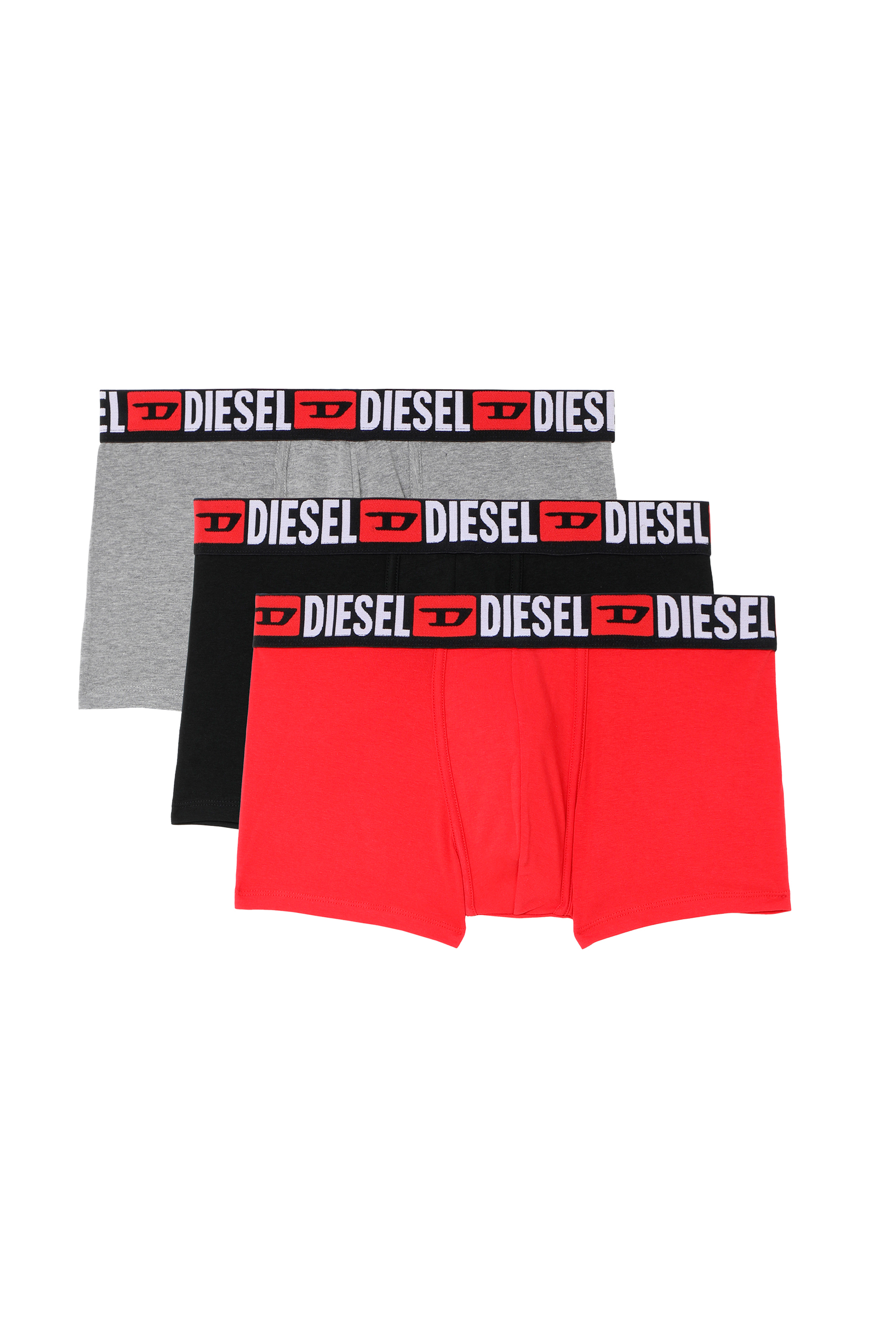 Diesel - UMBX-DAMIENTHREEPACK, Rosso/Grigio - Image 1