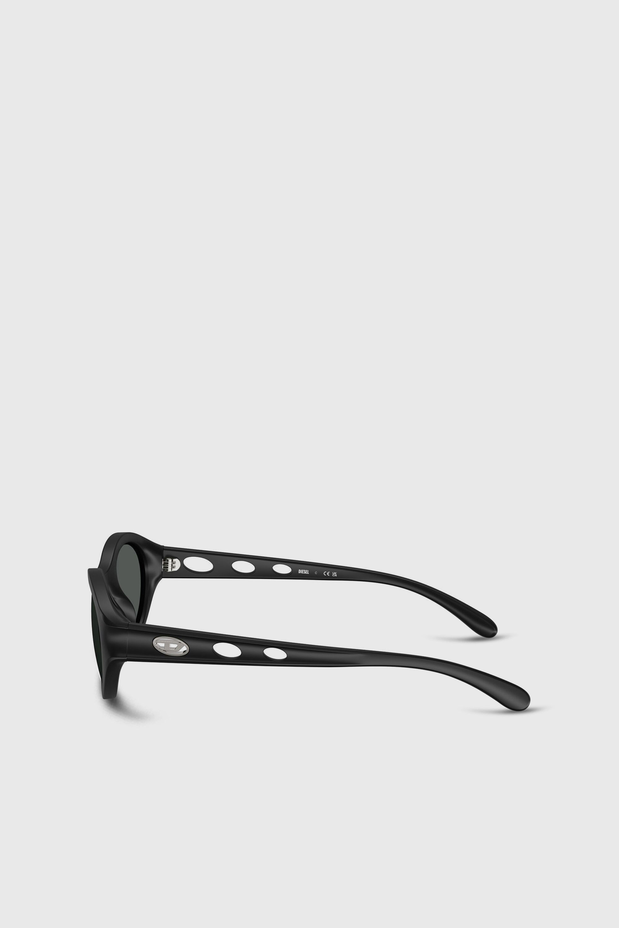 Diesel - 0DL3005U, Unisex Ovaler Modell Brille in Schwarz - 2