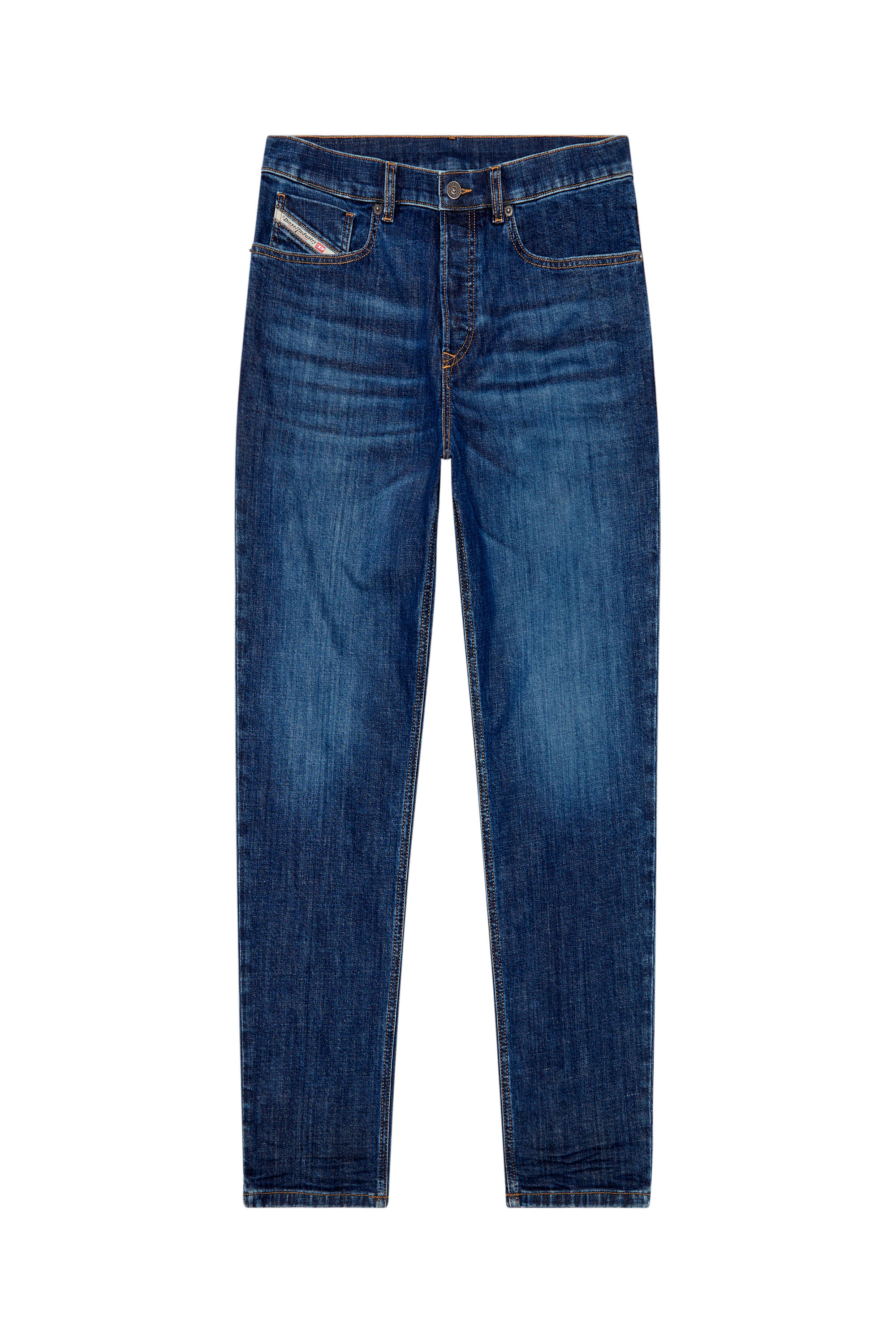 Regular Jeans 2005 D-Fining 0PFAZ, Blu Scuro Diesel - Regular Jeans 2005 D-Fining 0PFAZ Uomo, Blu Scuro - Image 2