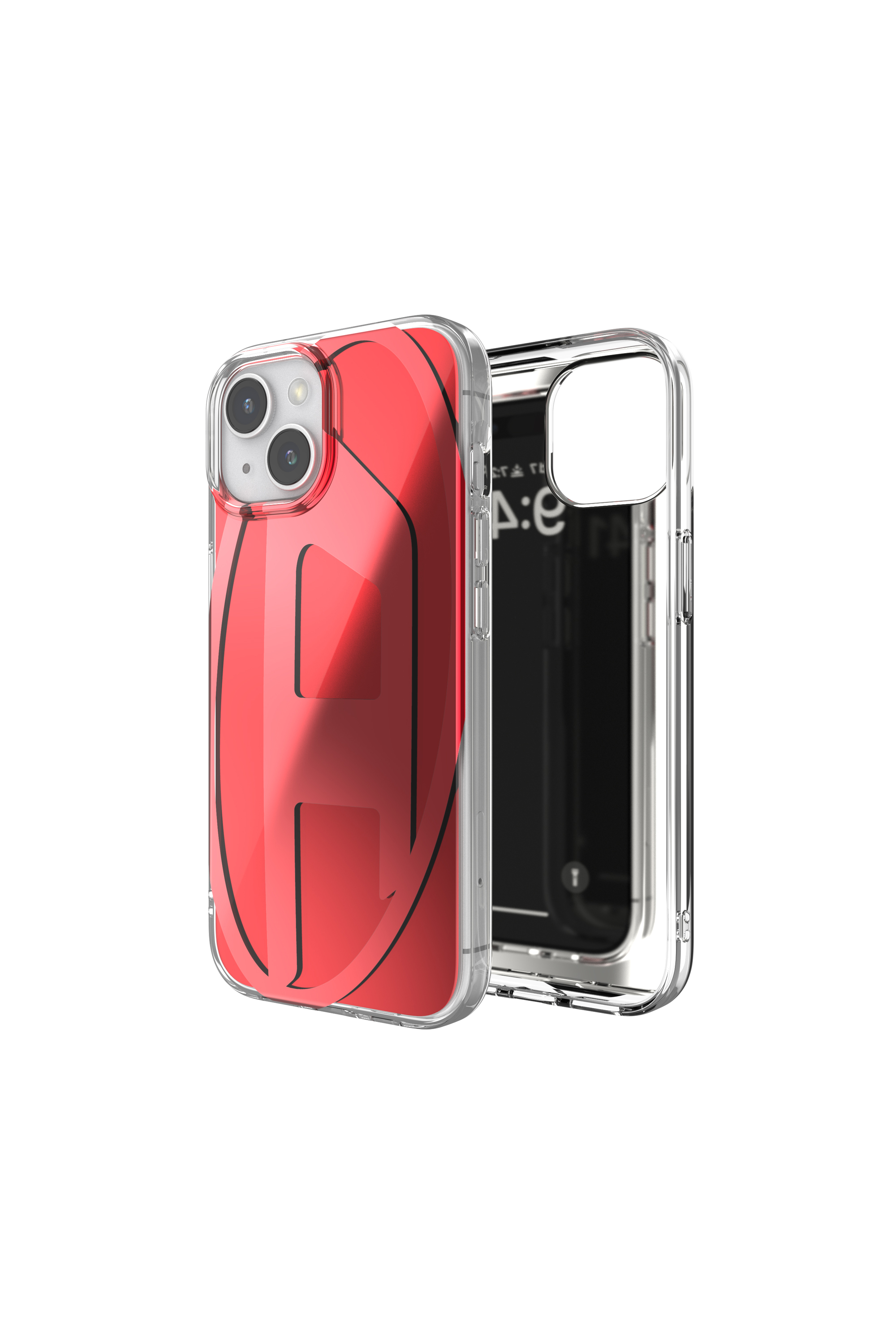 Diesel - 60043 AOP CASE, Coque Oval D pur iP 15 Mixte in Rouge - 1