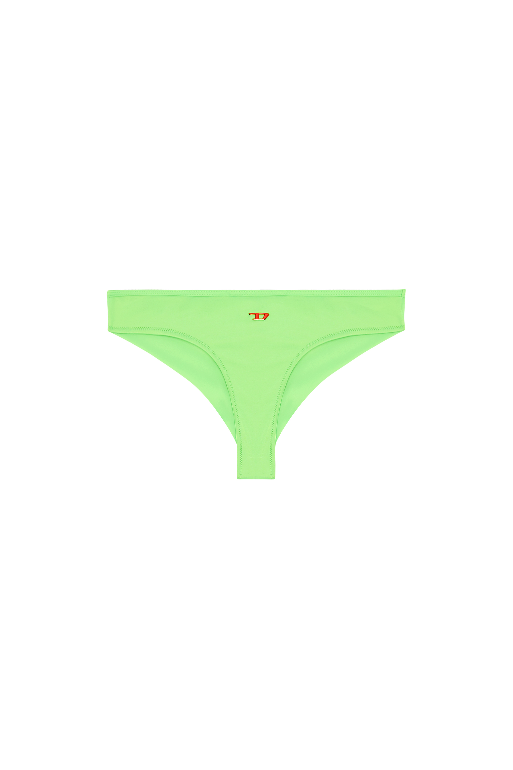 Diesel - BFPN-BONITAS-X, Femme Bas de maillot de bain fluo avec logo D in Vert - Image 4