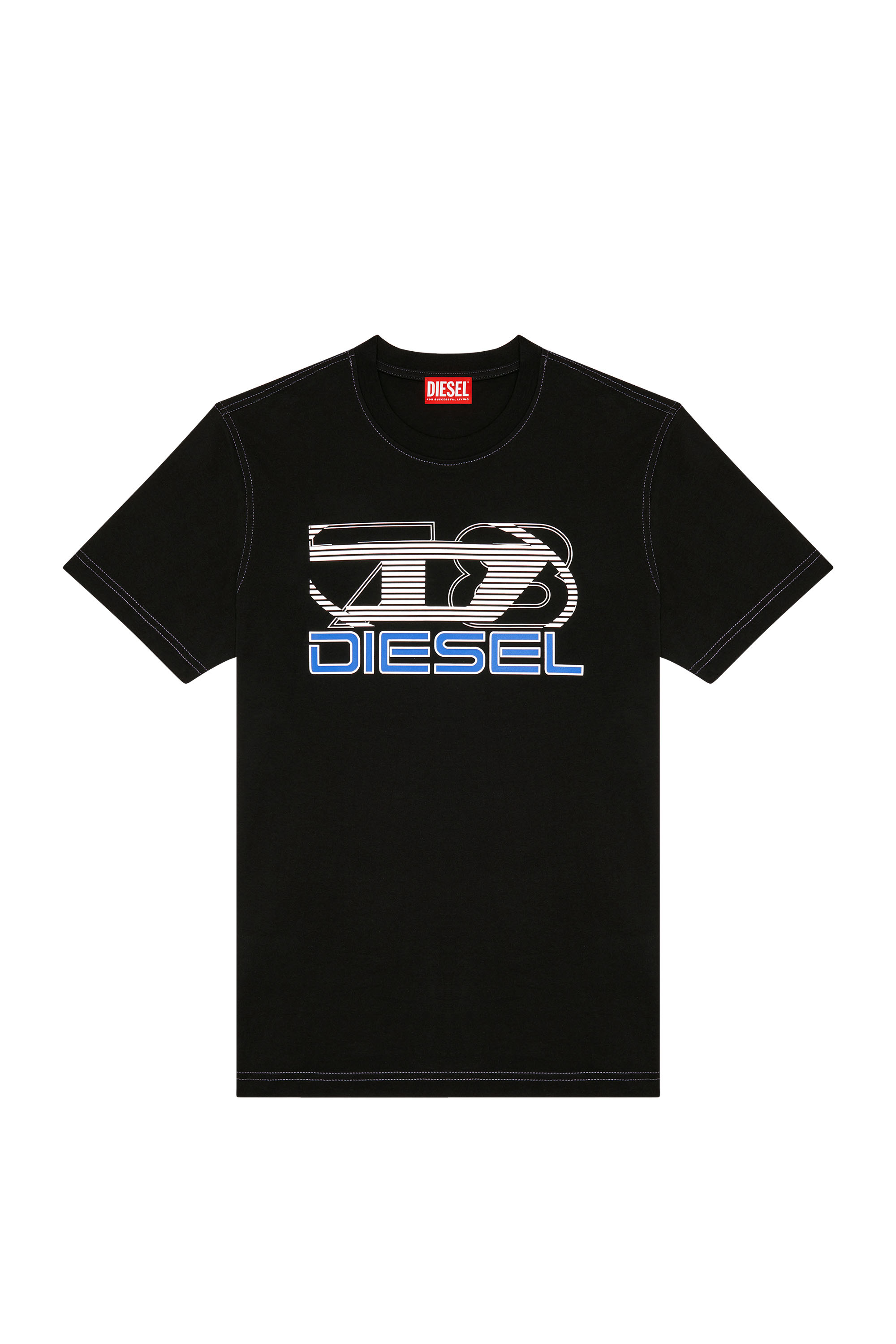 Diesel - T-DIEGOR-K74, Schwarz - Image 3