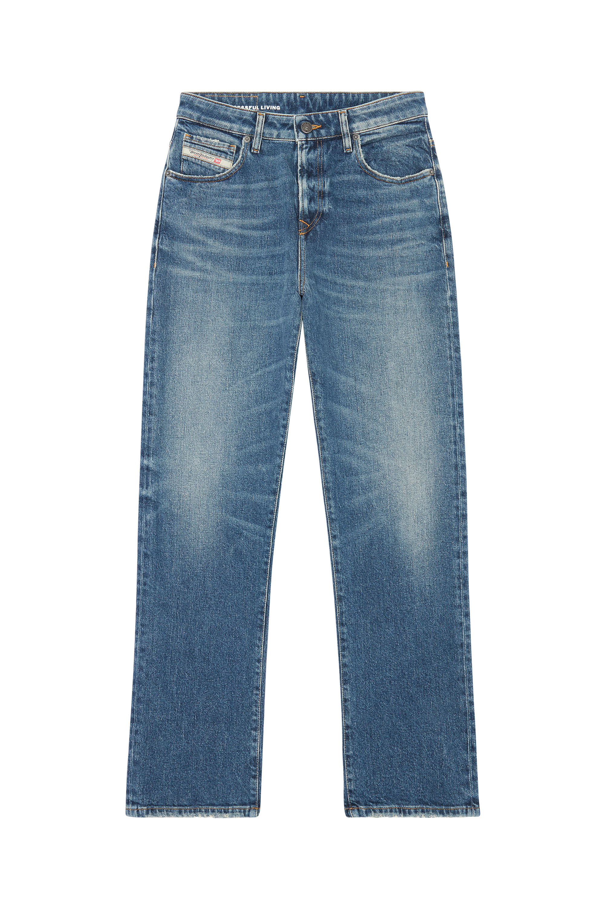 Diesel - 1999 D-Reggy 007L1 Straight Jeans, Blu medio - Image 5