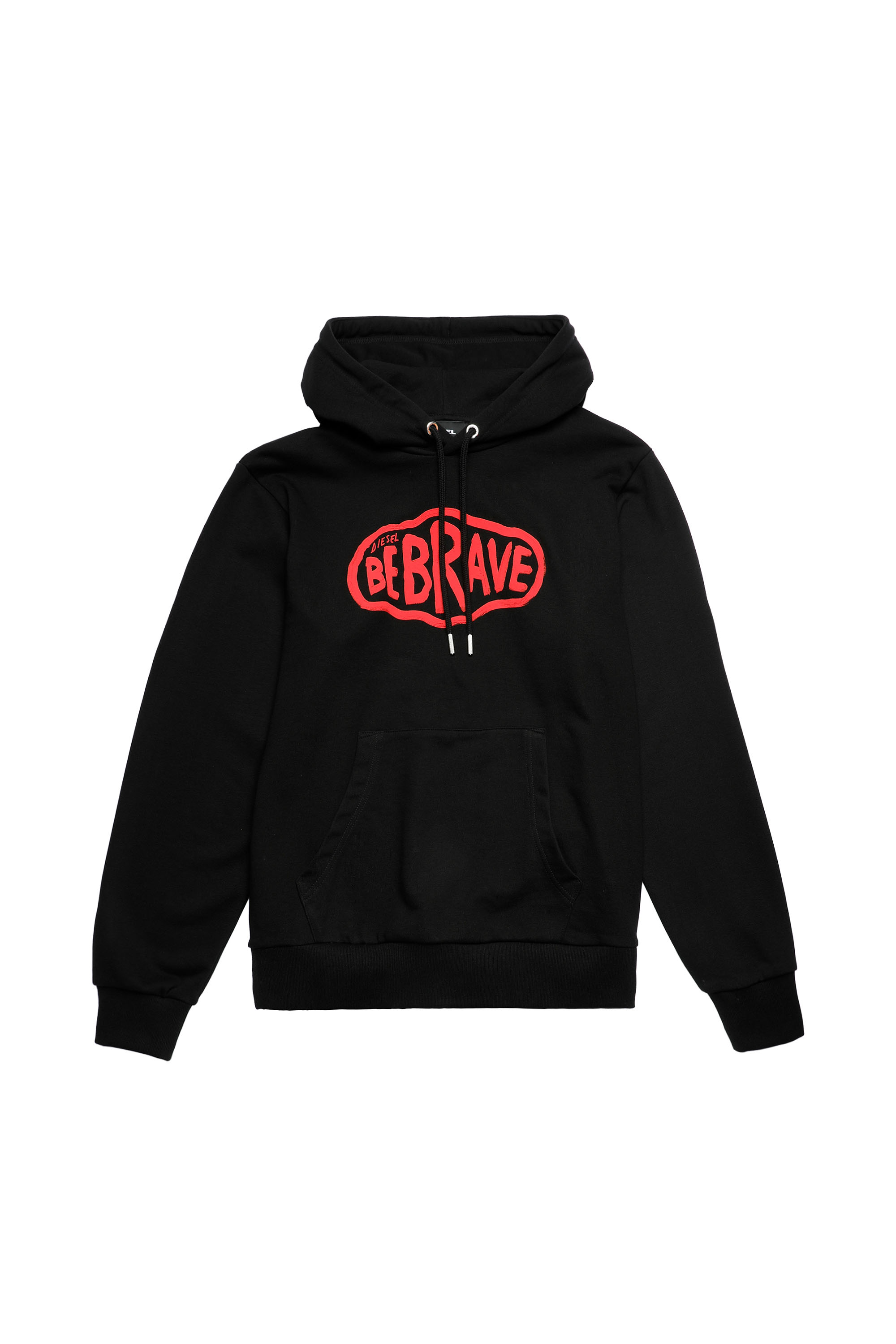 S-GIRK-HOOD-K11, Noir - Pull Cotton