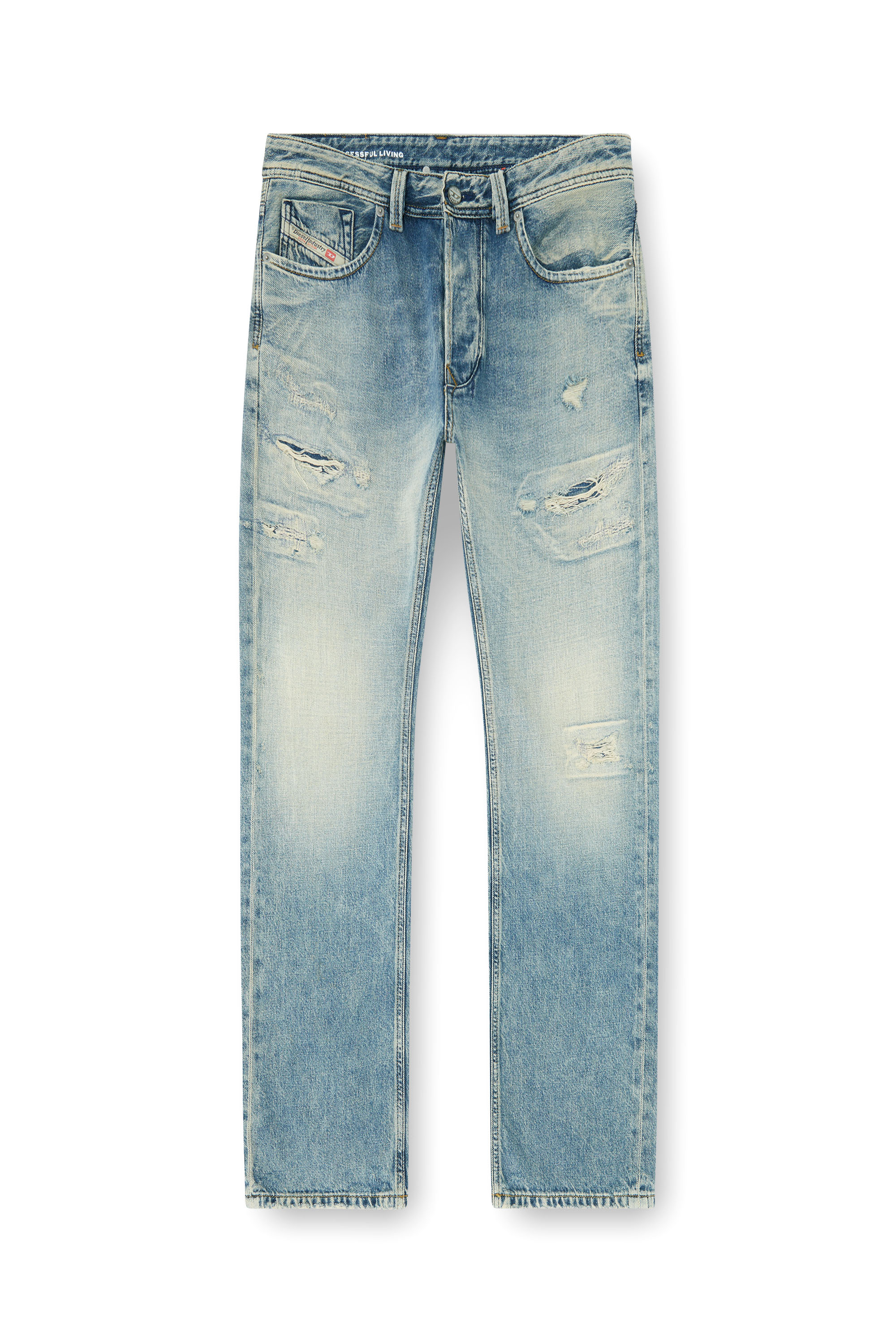 Diesel - Regular Jeans 1985 Larkee 09P62 Homme, Bleu moyen - Image 2