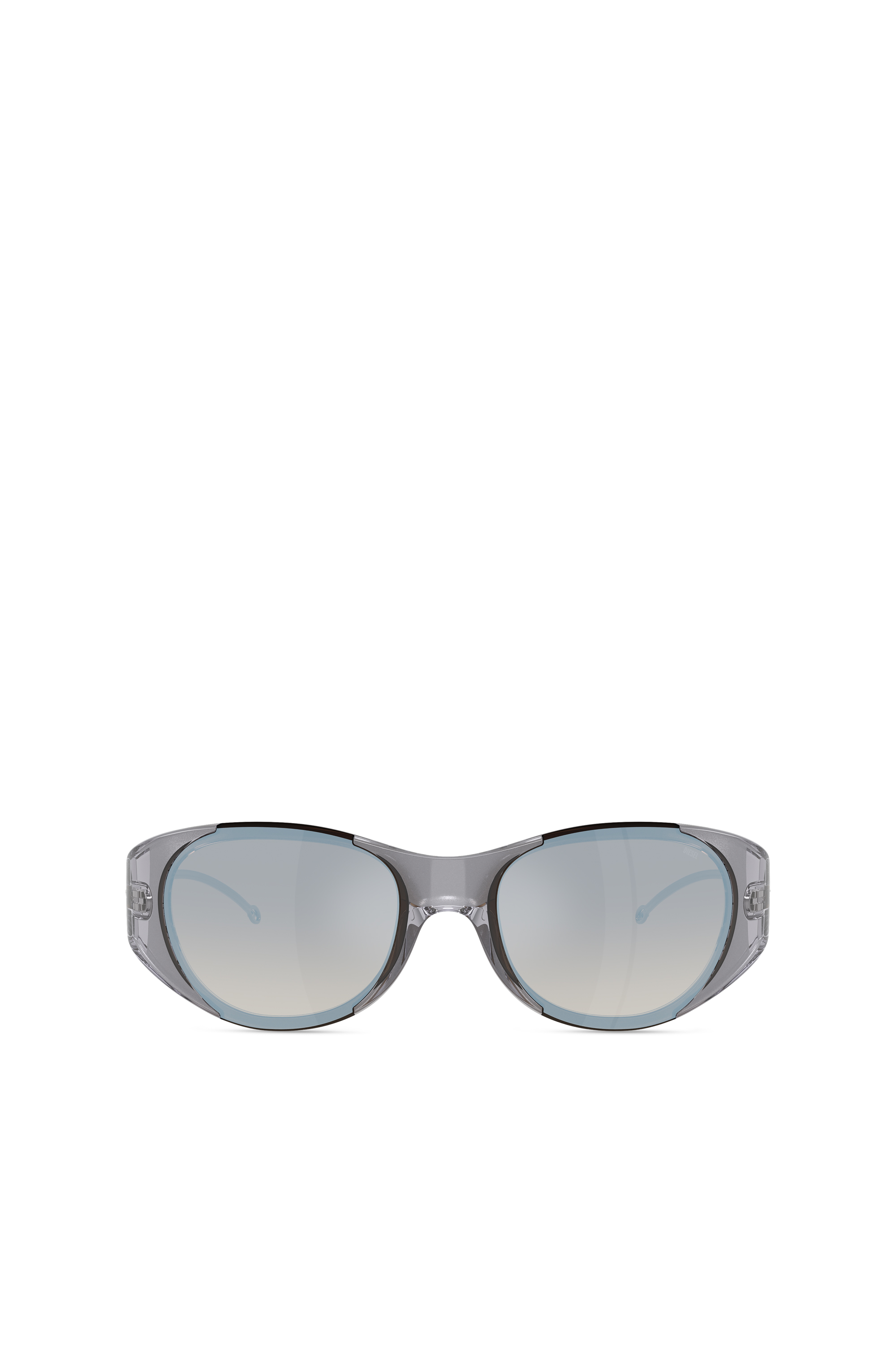 Diesel - 0DL3003, Lunettes de soleil ovales Mixte in Gris - 1