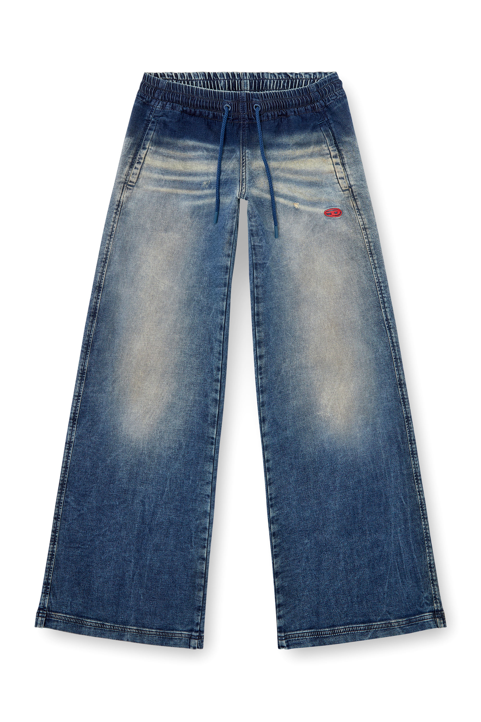 Diesel - Damen Relaxed 2078 D-Ainty Joggjeans® 068PQ, Mittelblau - 5