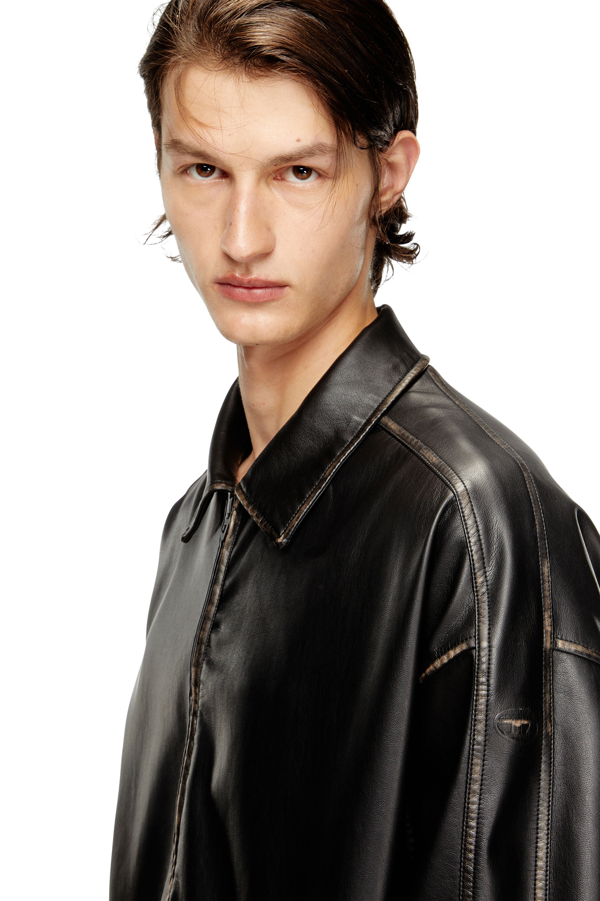 Diesel - J-AKE, Veste en tissu technique traité Mixte in Noir - 5