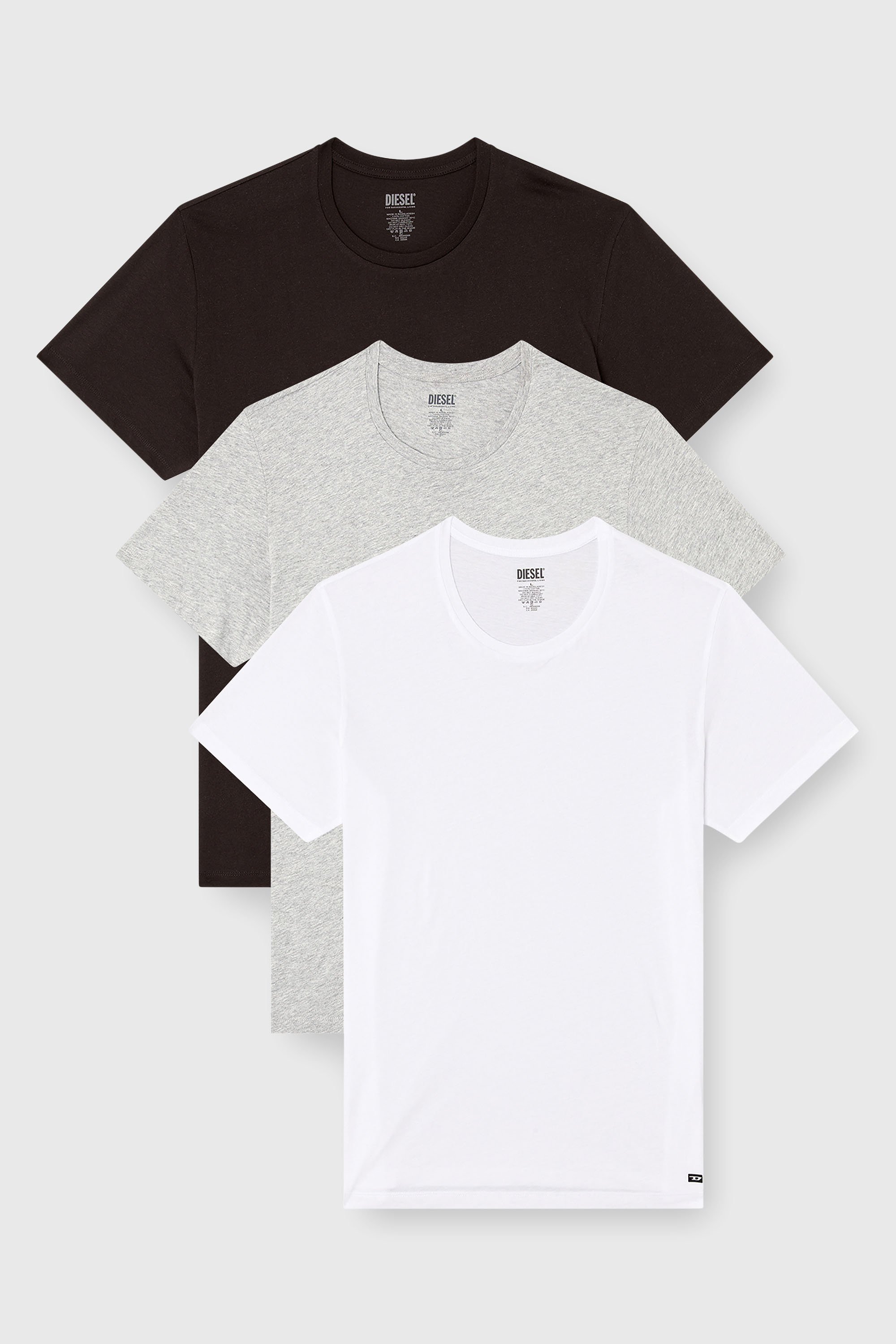 Diesel - RANDAL-D-BOX-3PACK, Set da tre T-shirt Uomo in Multicolor - 2