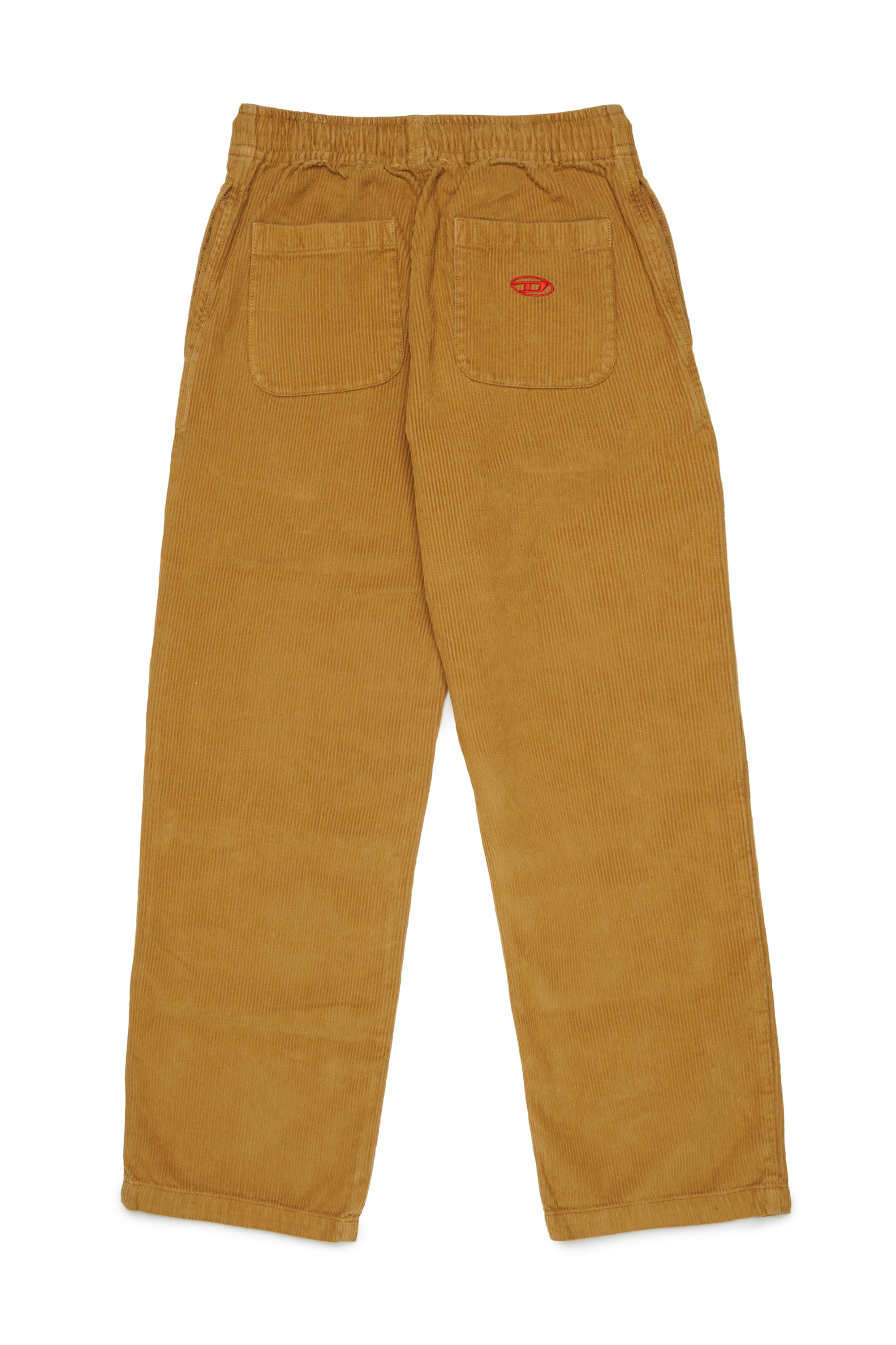 Diesel - PMILL, Pantaloni in velluto a coste con vita regolabile tramite coulisse Uomo in Marrone - 2