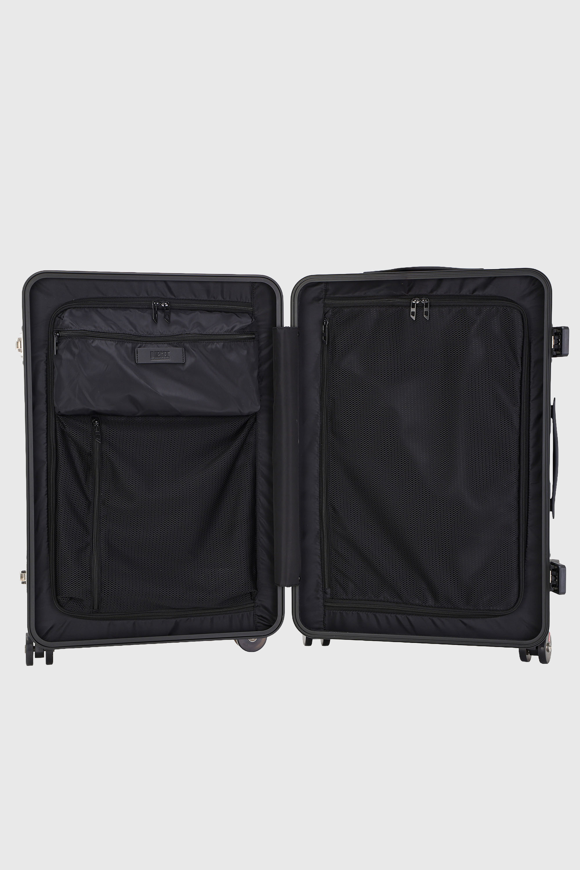 Diesel - DIESEL PC STRONG IMAGE TROLLEY- DSL003, Valigia resistente taglia M Unisex in Nero - 3