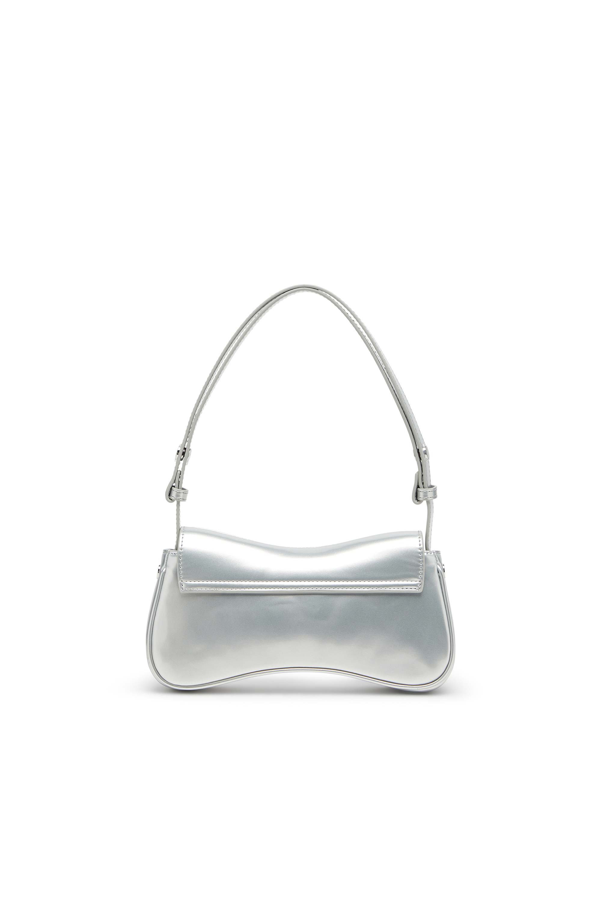 Diesel - PLAY CLUTCH, Play-Clutch in PU metallizzato Donna in Argento - 2