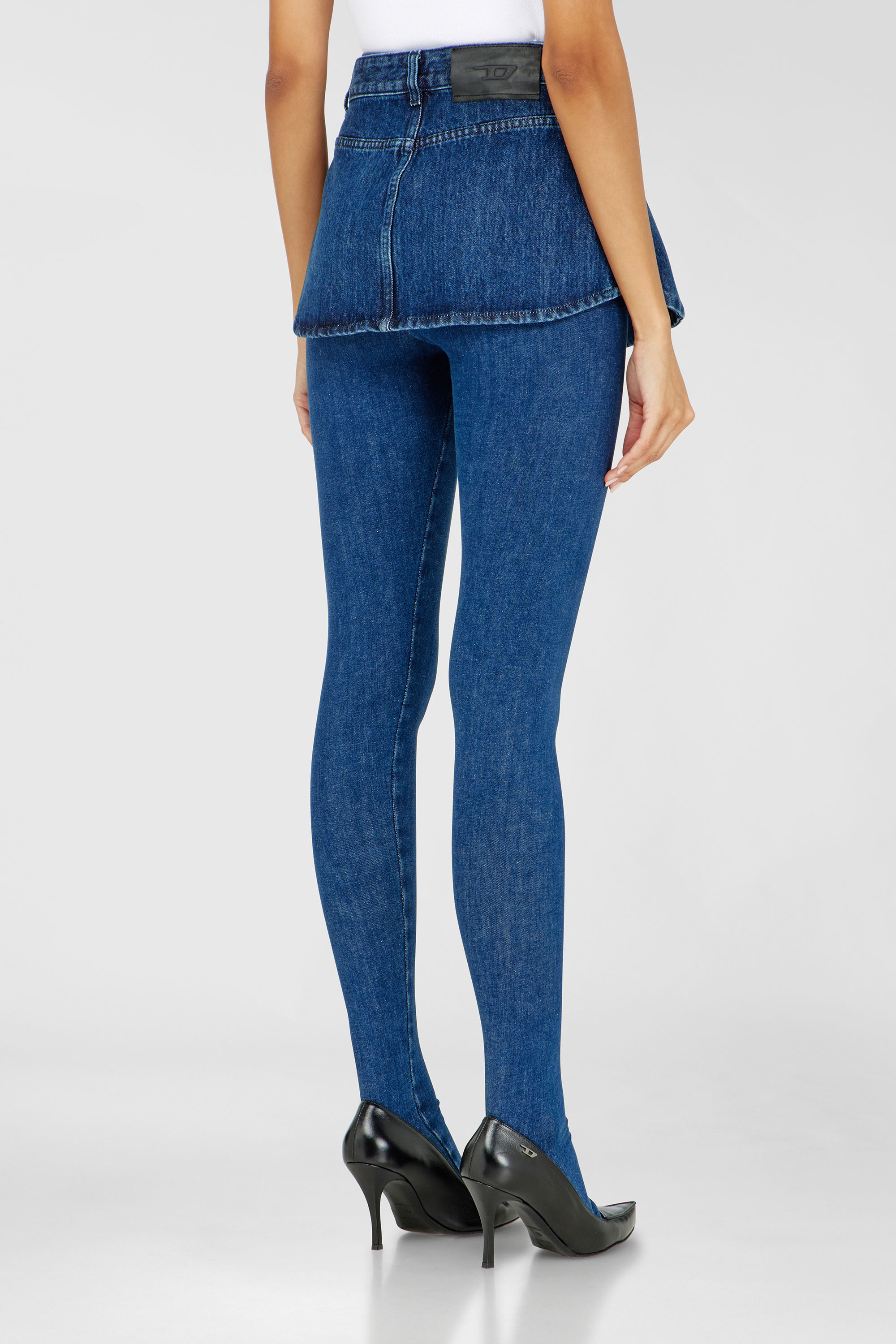 Diesel - Skinny Jeans D-Spika 09R31 Donna, Blu Scuro - Image 5