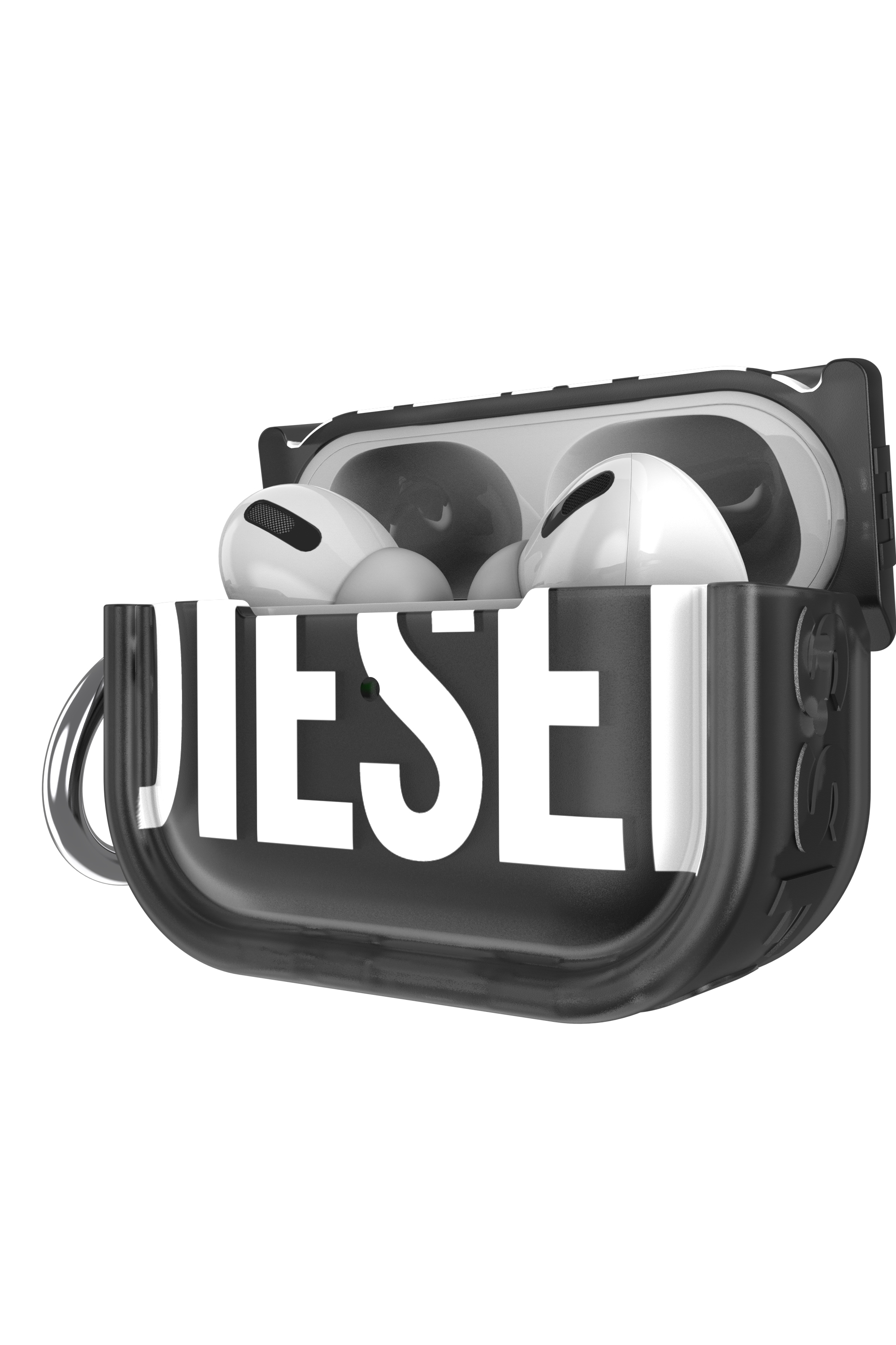 Diesel - 60451  AIRPODS CASE, Unisex Biscotto Bumper Case für Airpods Pro / Pro 2 in Schwarz - 3