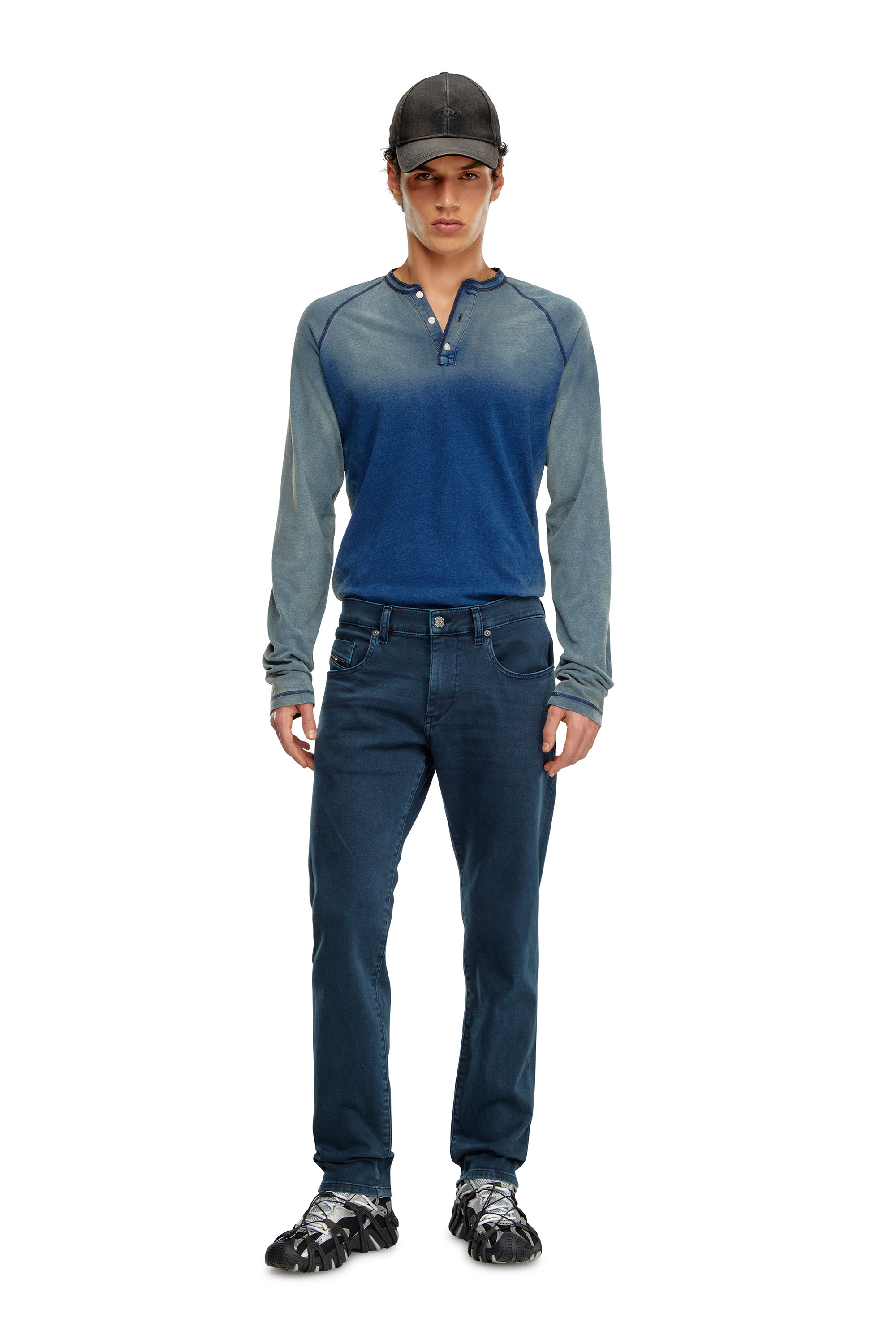 Diesel - Slim Jeans 2019 D-Strukt 0QWTY, Blu medio - Image 4