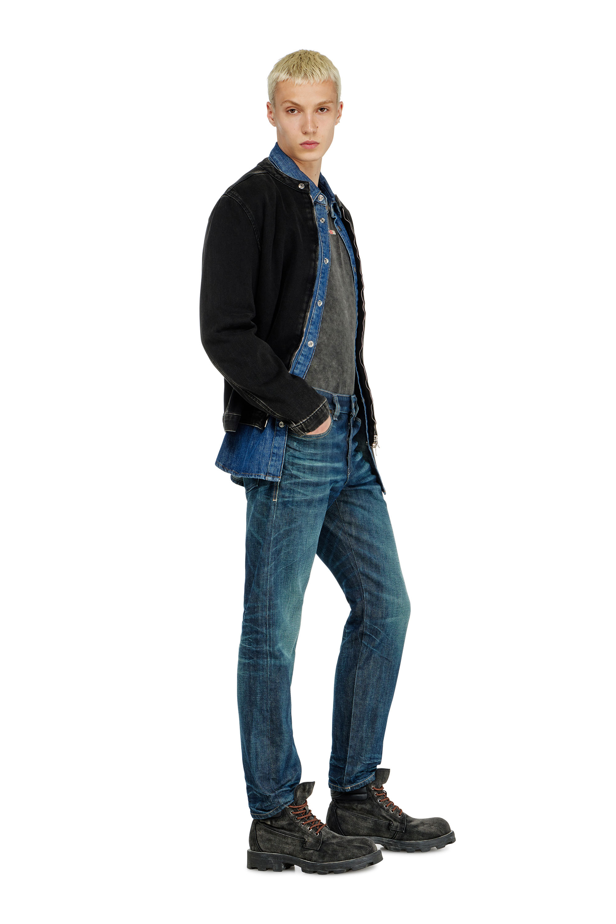 Diesel - Slim Jeans 1993 D-Vyl 09Q04 Uomo, Blu Scuro - Image 4