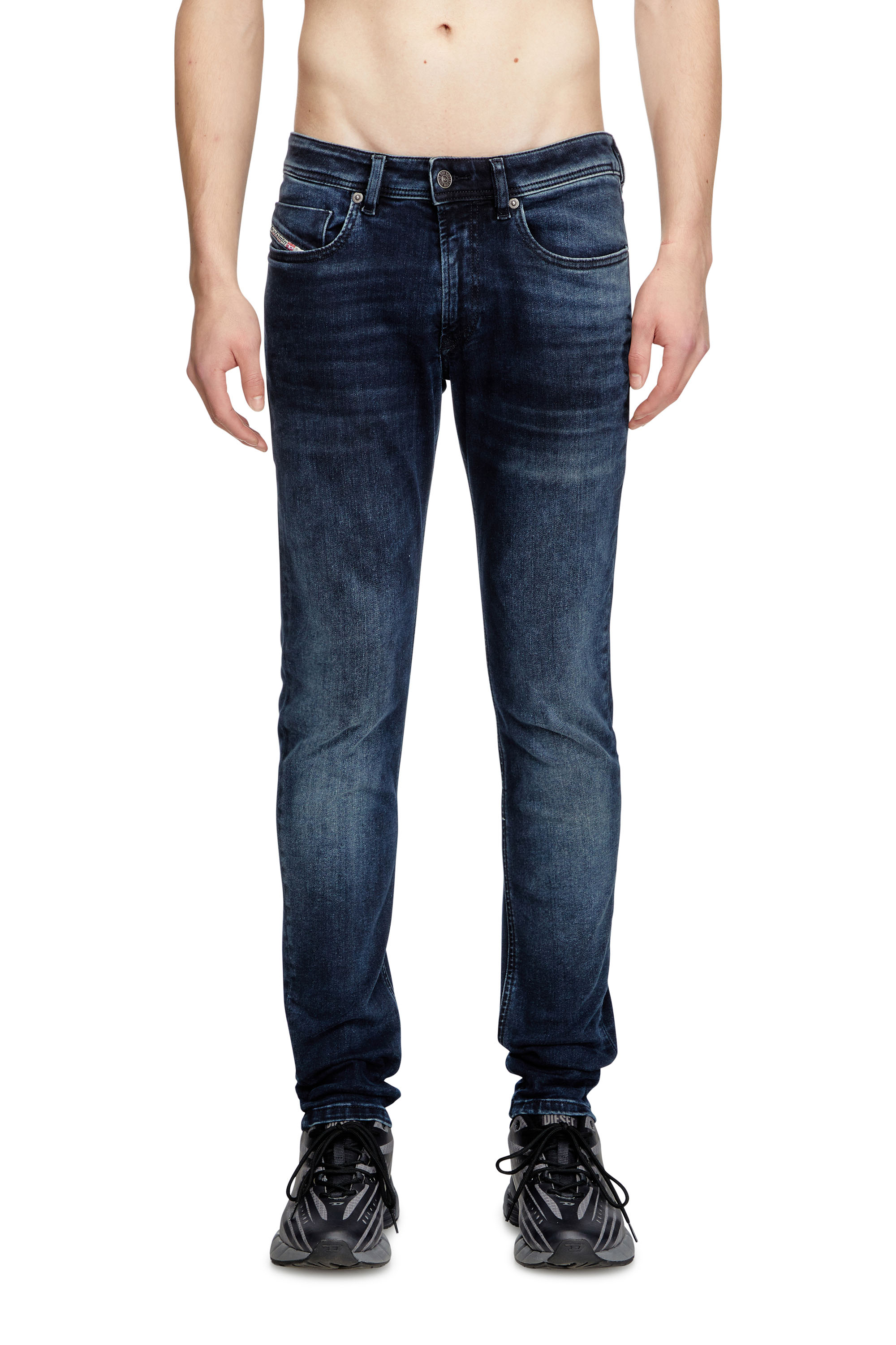Diesel - Skinny Jeans 1979 Sleenker 0ENAR Uomo, Blu Scuro - Image 3