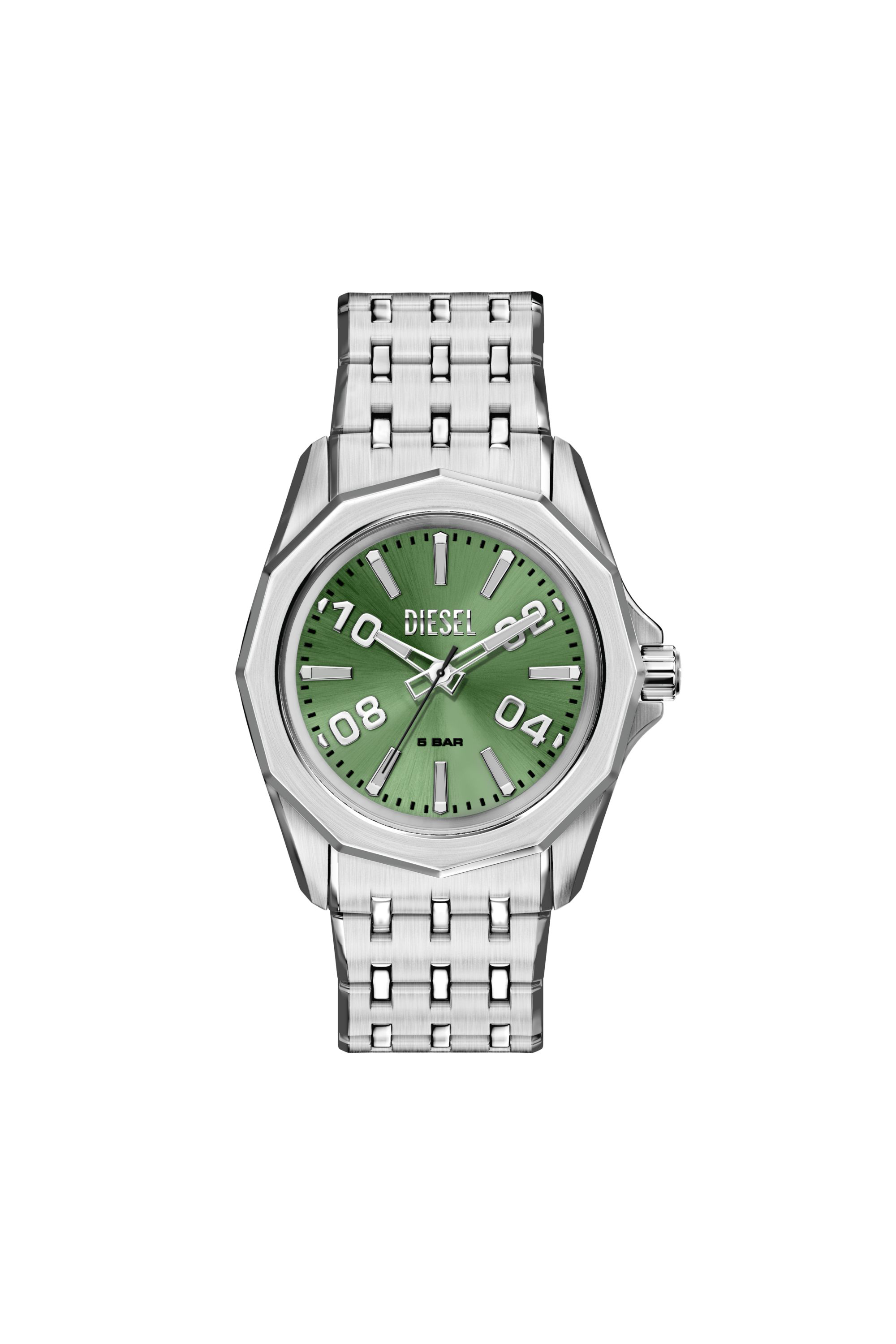 Diesel - DZ2237 WATCH, Herren Stinger Edelstahl-Uhr in Silber - 1