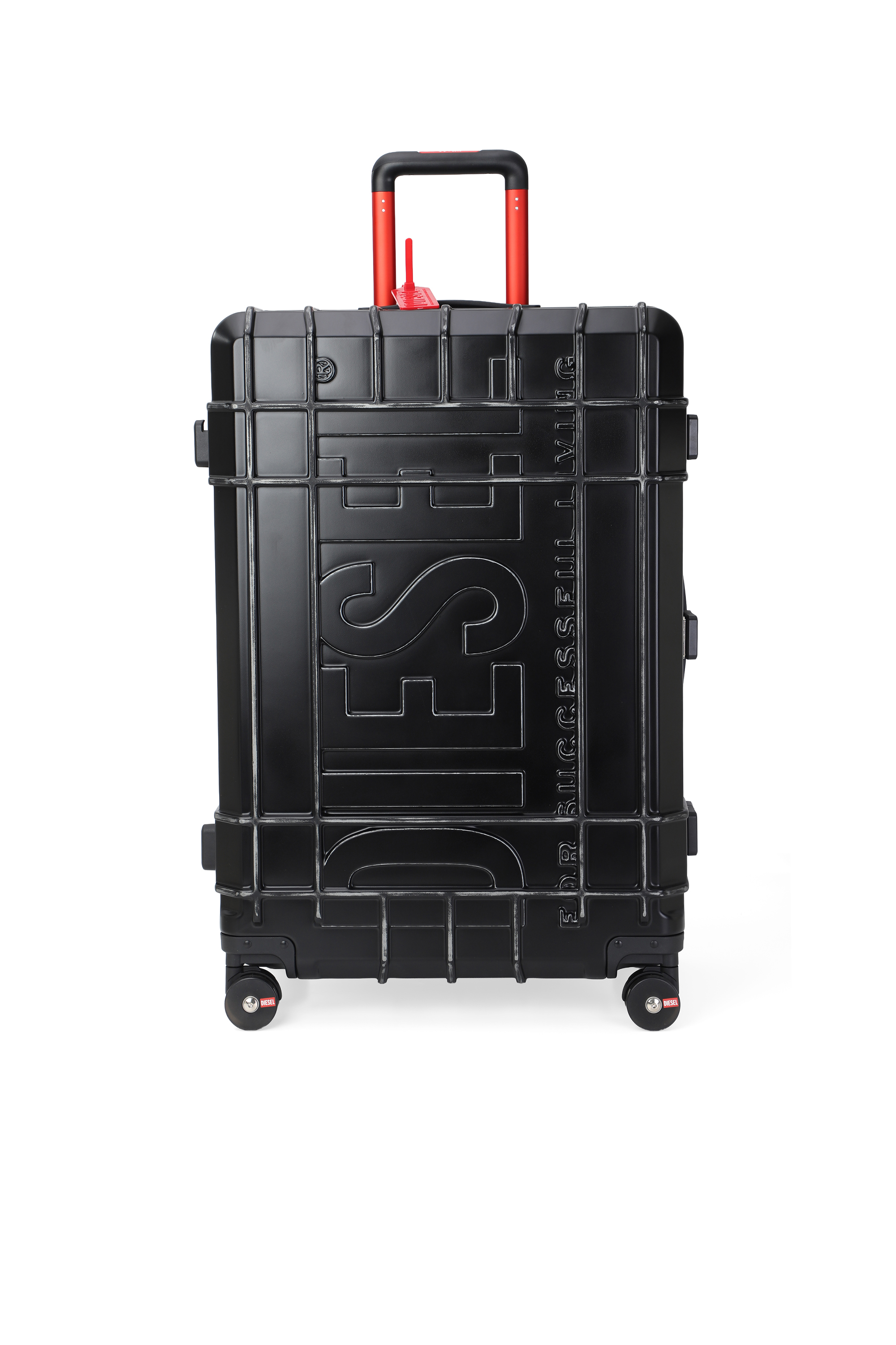 Diesel - DIESEL PC STRONG IMAGE TROLLEY- DSL003, Valise robuste taille L Mixte in Noir - 1