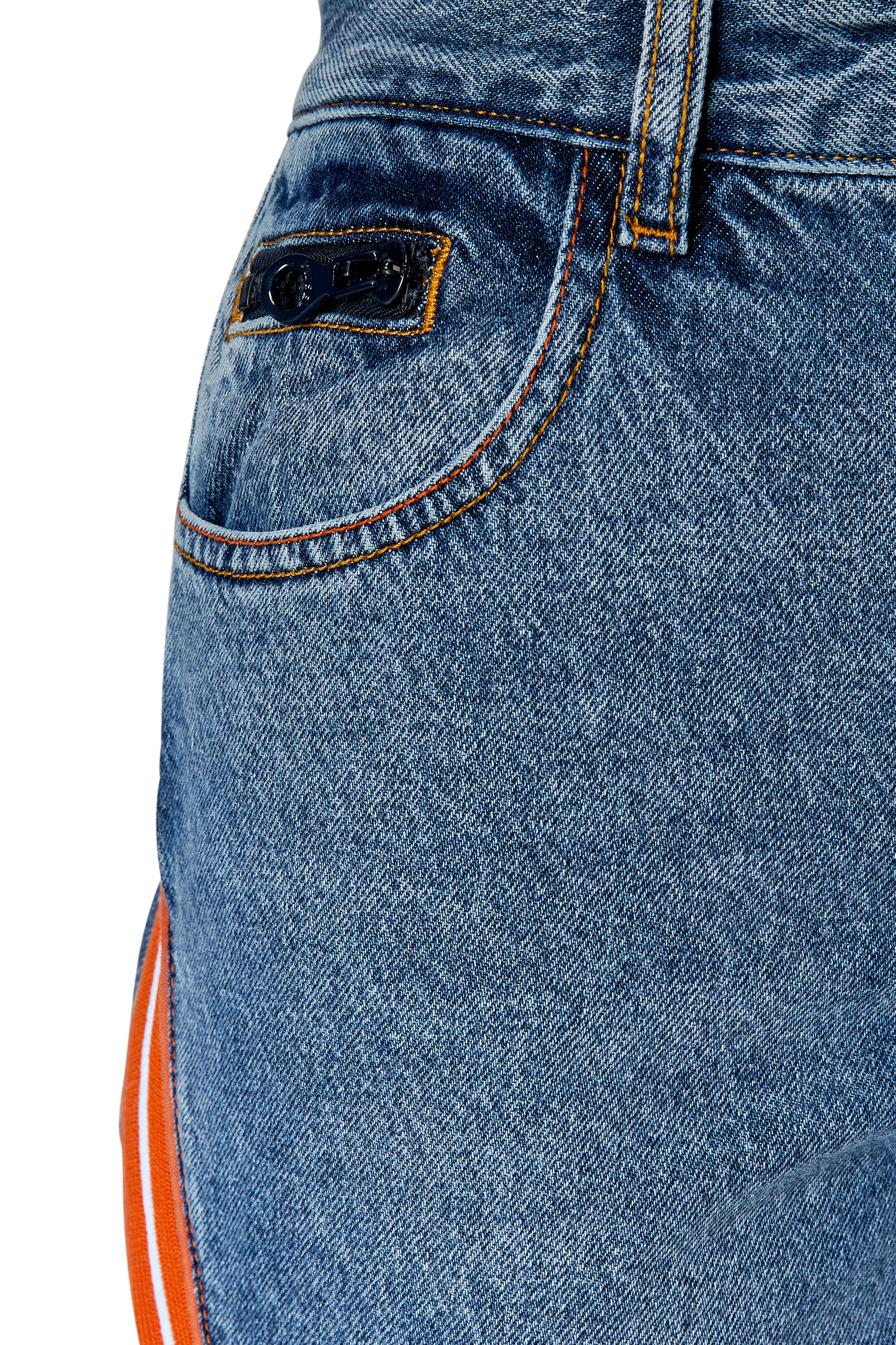 Diesel - Skinny Jeans D-Vision 0EMAT, Blu medio - Image 3