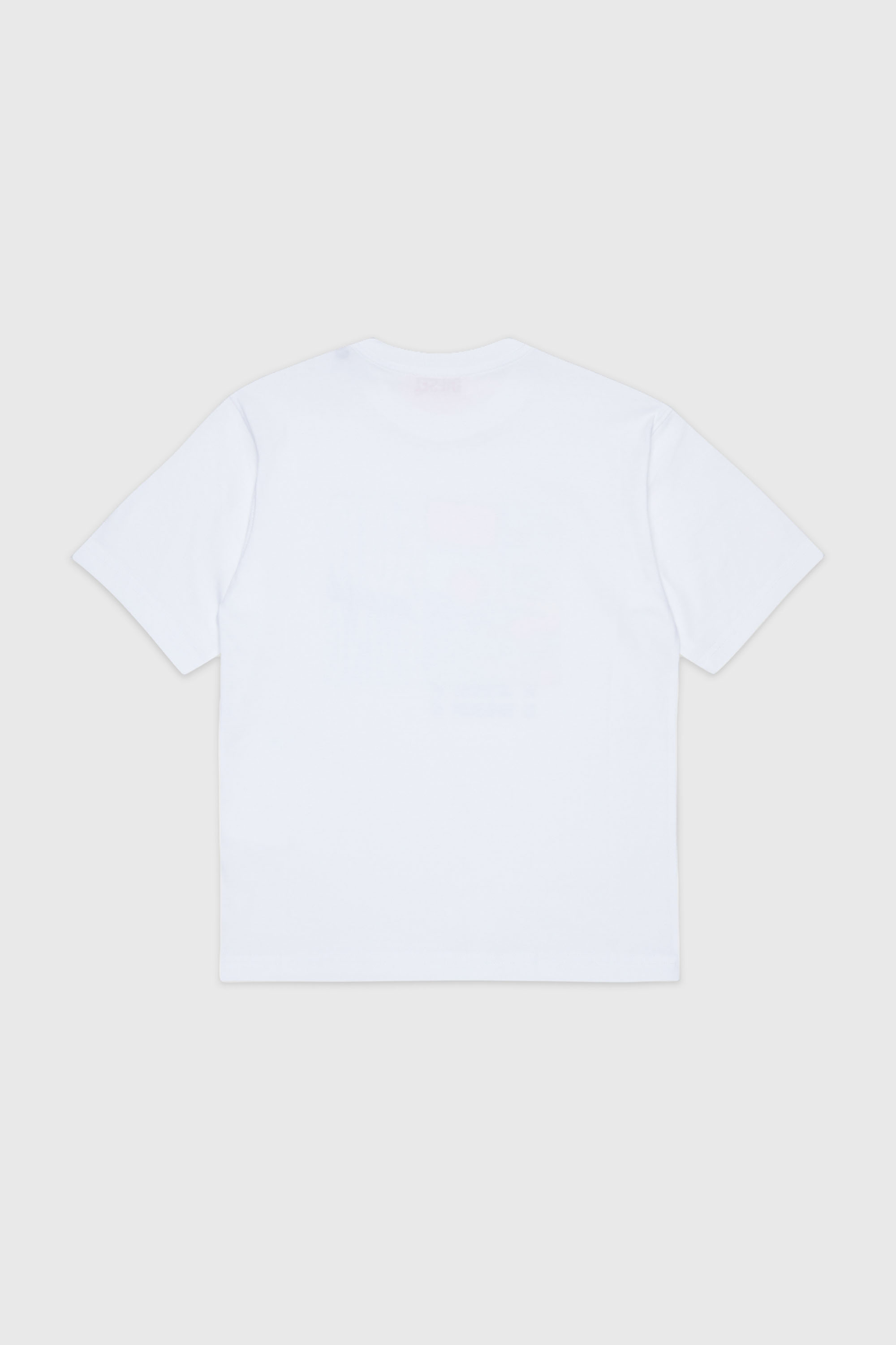 Diesel - TFOR OVER, T-shirt en coton avec photo print Homme in Blanc - 2