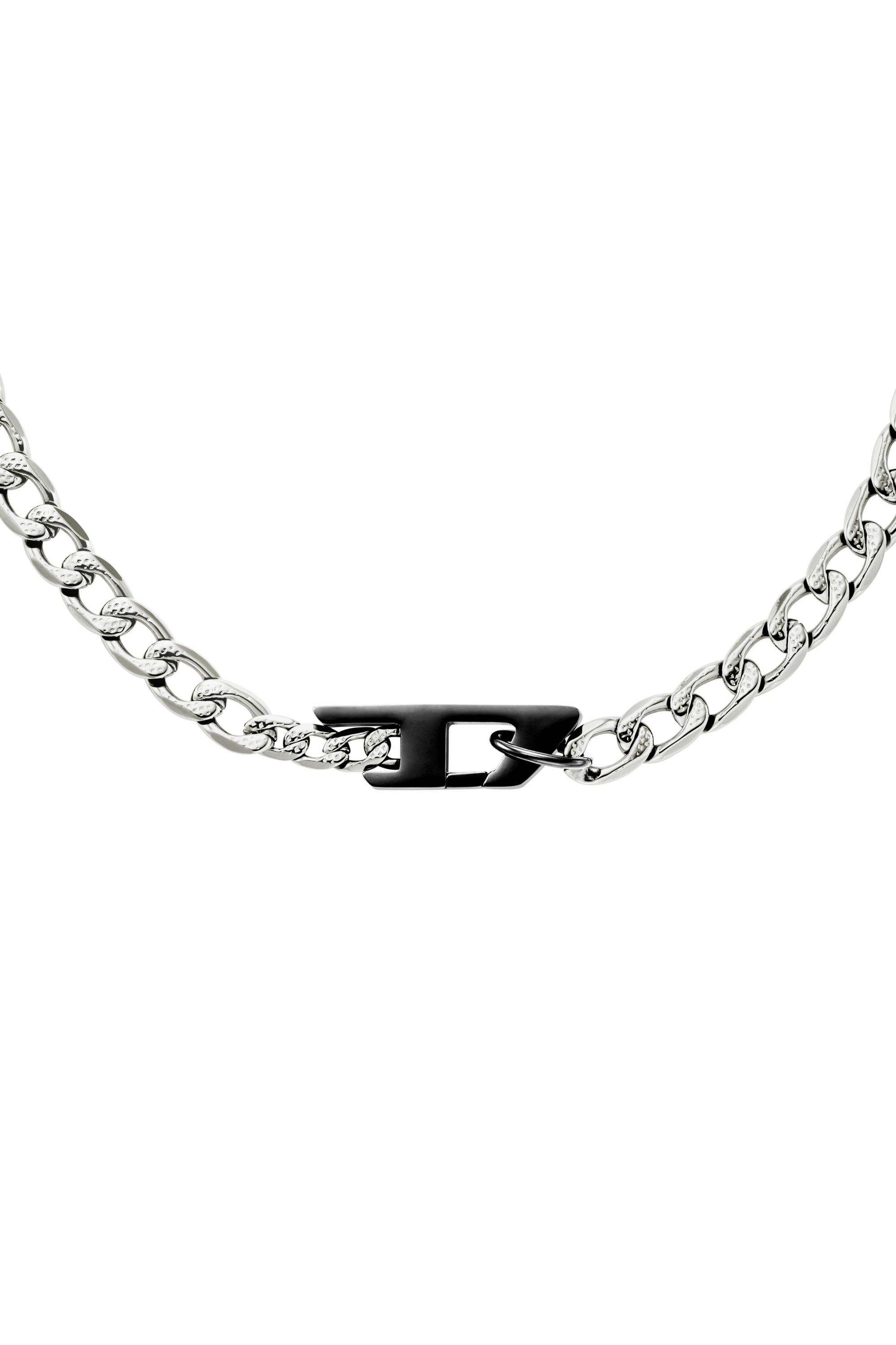 Diesel - DX1636931 JEWELLERY, Collana a catena in acciaio bicolore Unisex in Argento - 2
