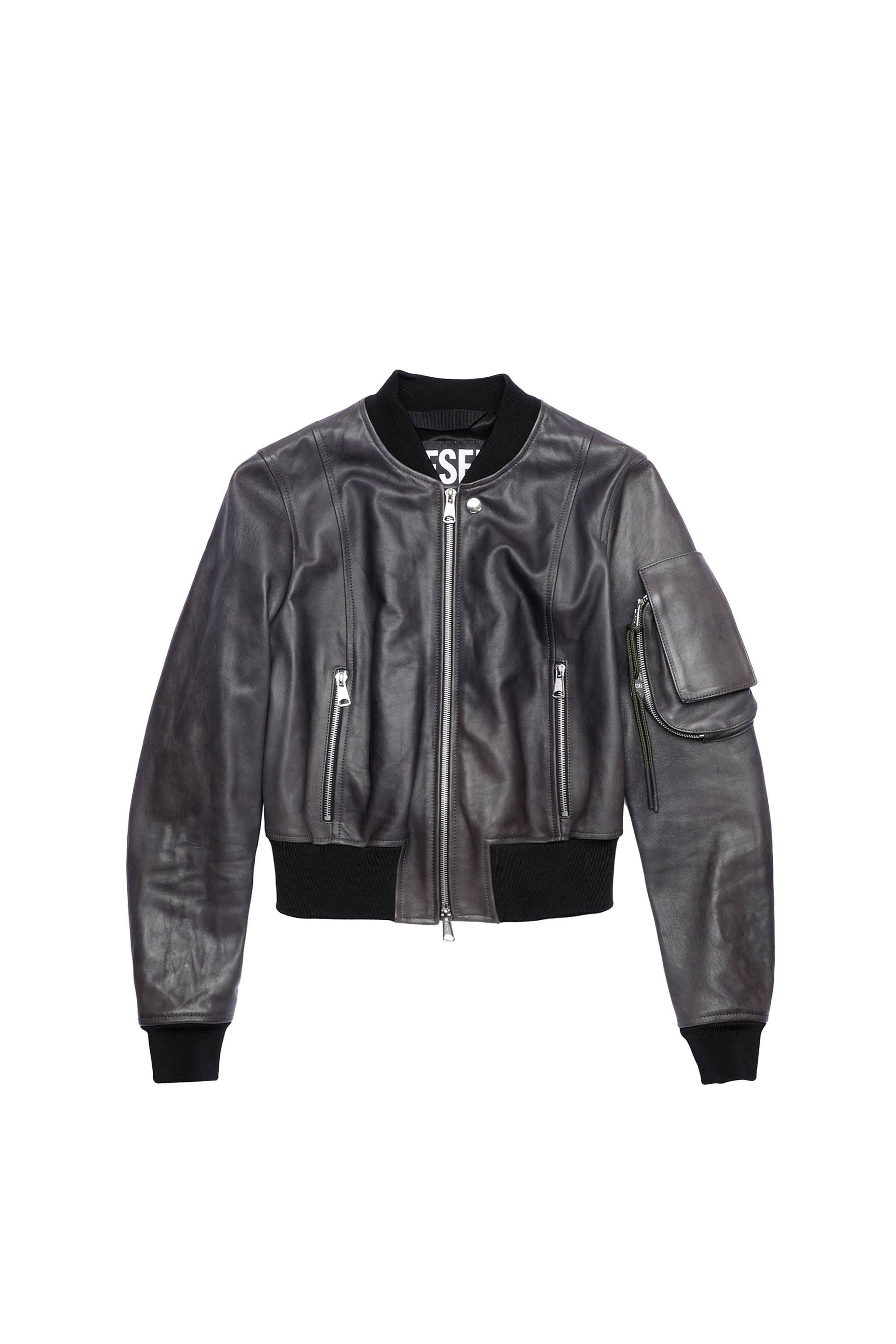 L-ELIA, Noir - Vestes de cuir