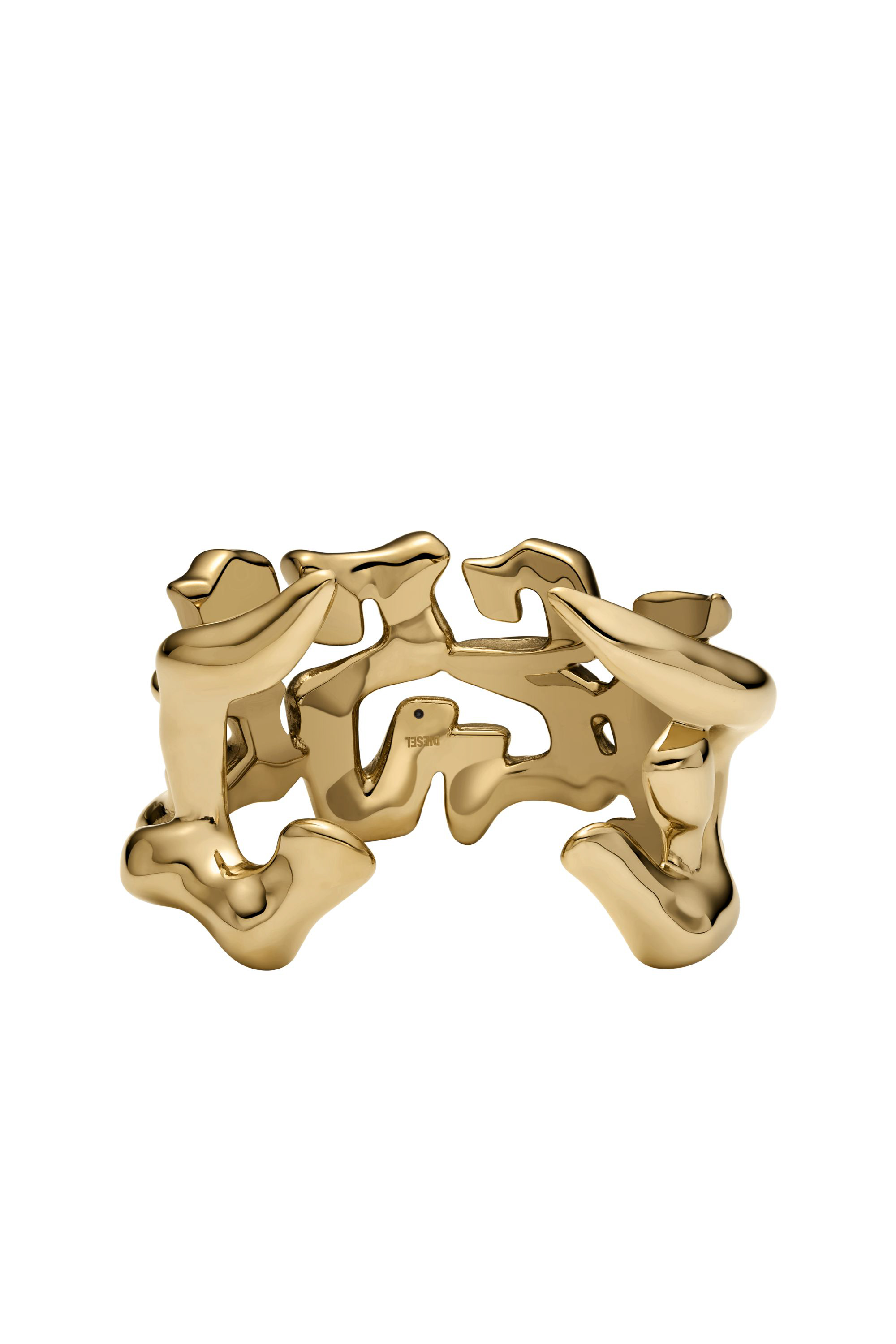 Diesel - DX1660710 JEWELLERY, Bracciale rigido in acciaio inossidabile Unisex in Oro - 2