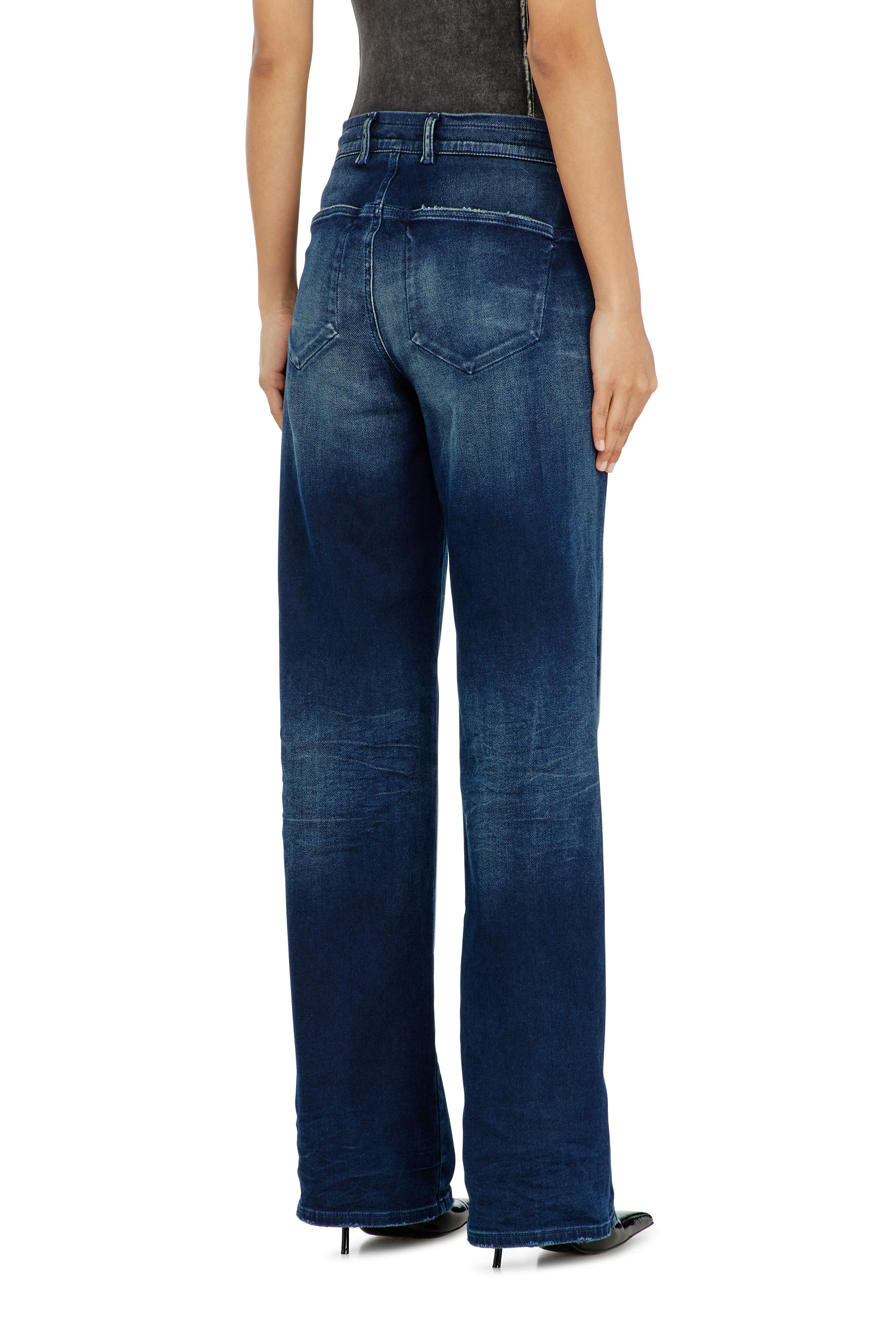 Diesel - Regular 2071 D-Meel Joggjeans&reg; 09P93 Femme, Bleu Fonc&eacute; - Image 3