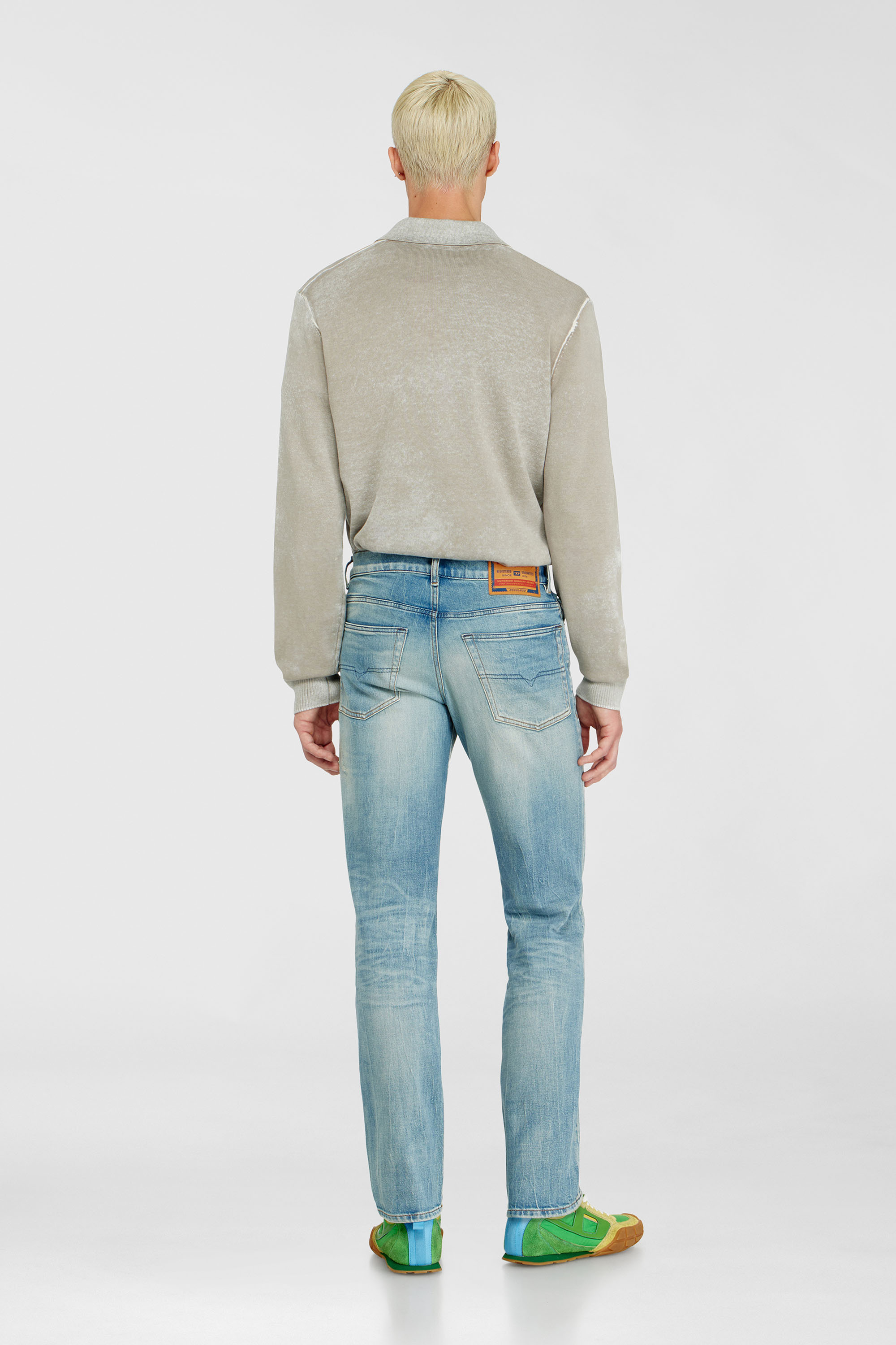 Diesel - Herren Regular Jeans 2023 D-Finitive 09P33, Hellblau - 3