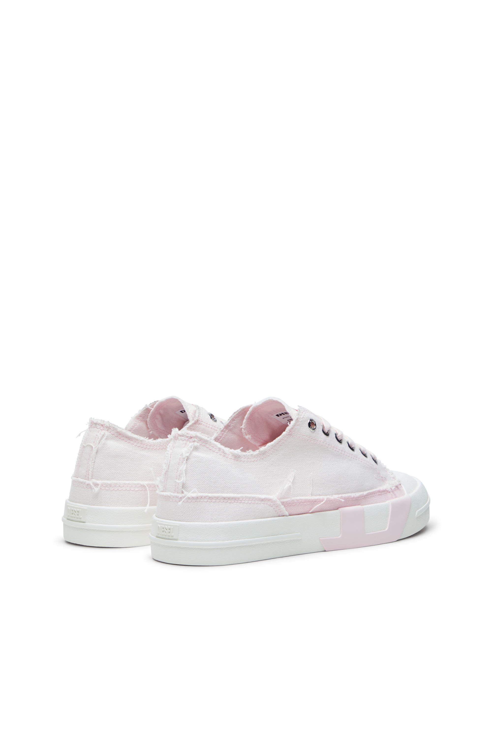 Diesel - S-D-VERSE LOW W, Baskets en toile effilochée Femme in Polychrome - 3