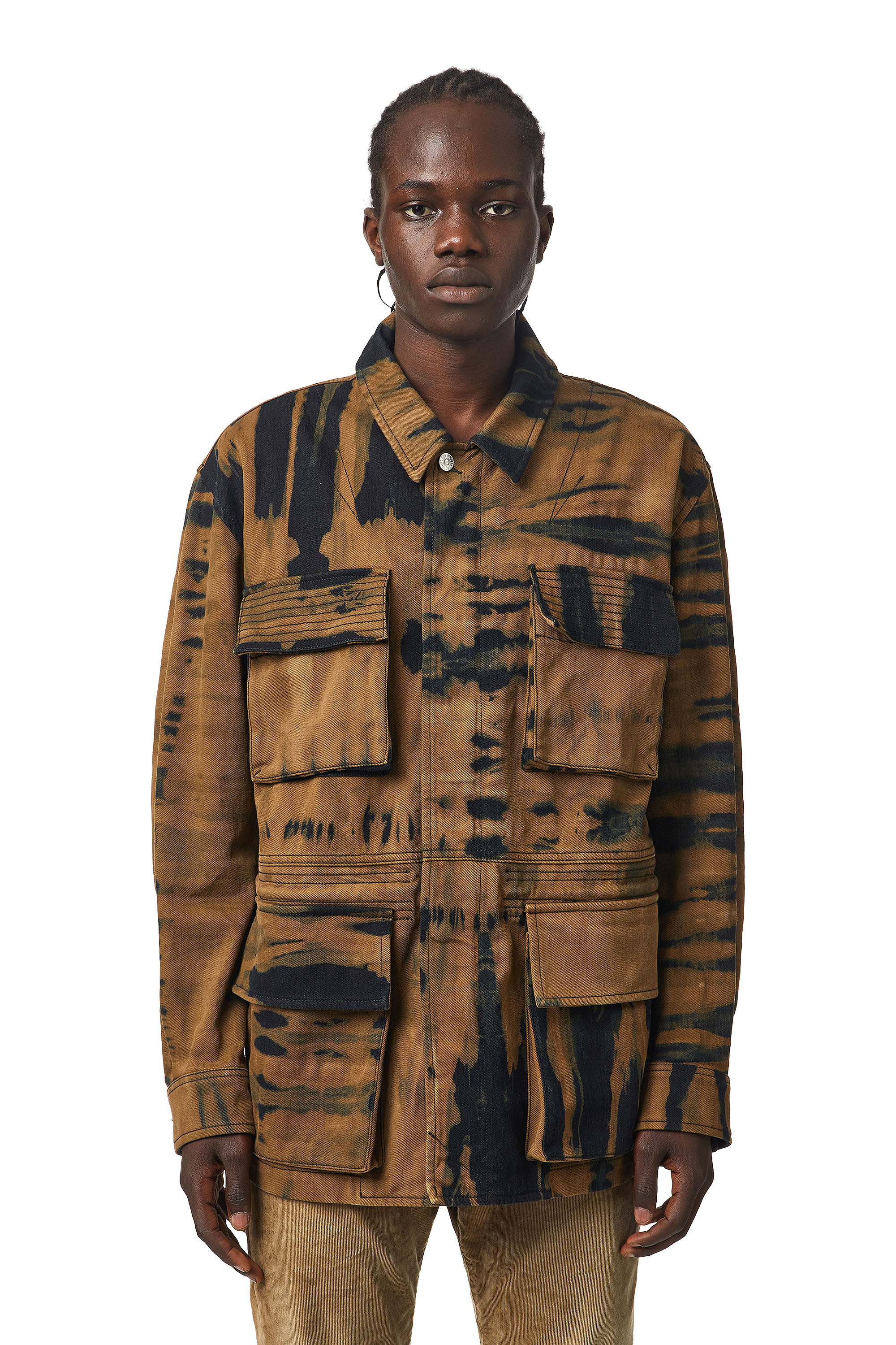D-NOVO-SP1, Marron - Vestes en denim