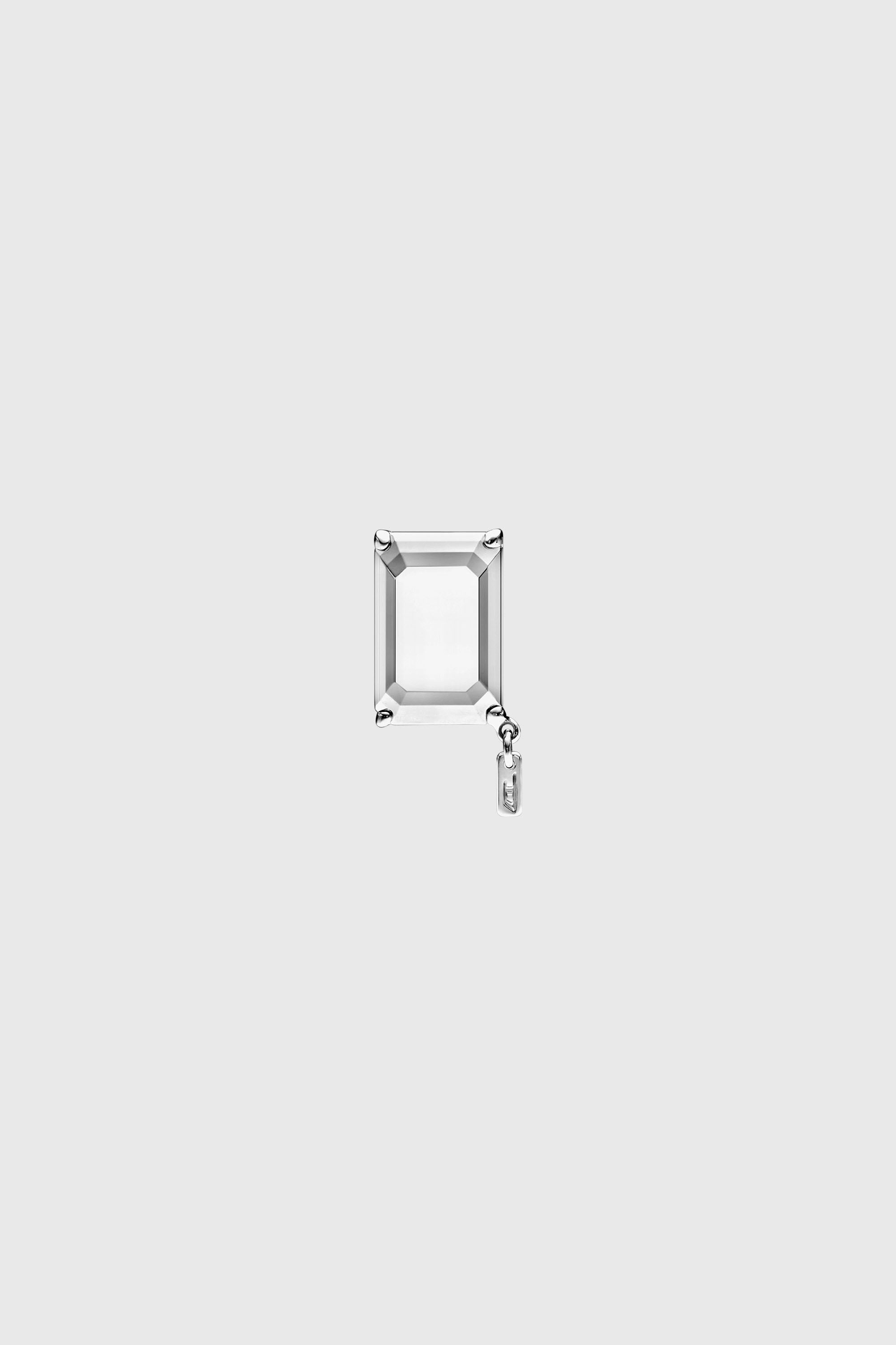 Diesel - DL1366040 STERLING SILVER JEWEL, Orecchino in argento sterling Unisex in Argento - 2