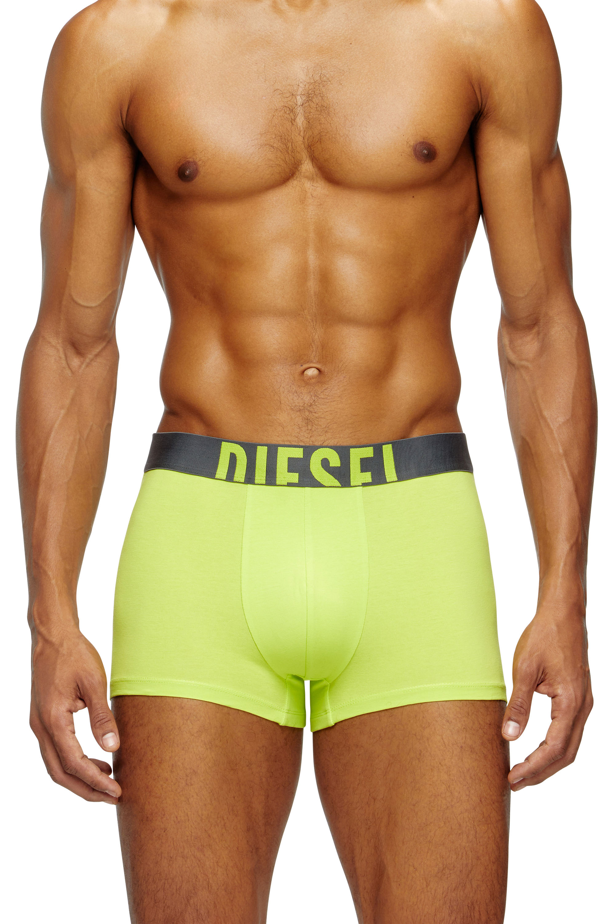 Diesel - DAMIEN-D-POP-3PACK-40, Set di tre boxer in cotone stretch Uomo in Multicolor - 3