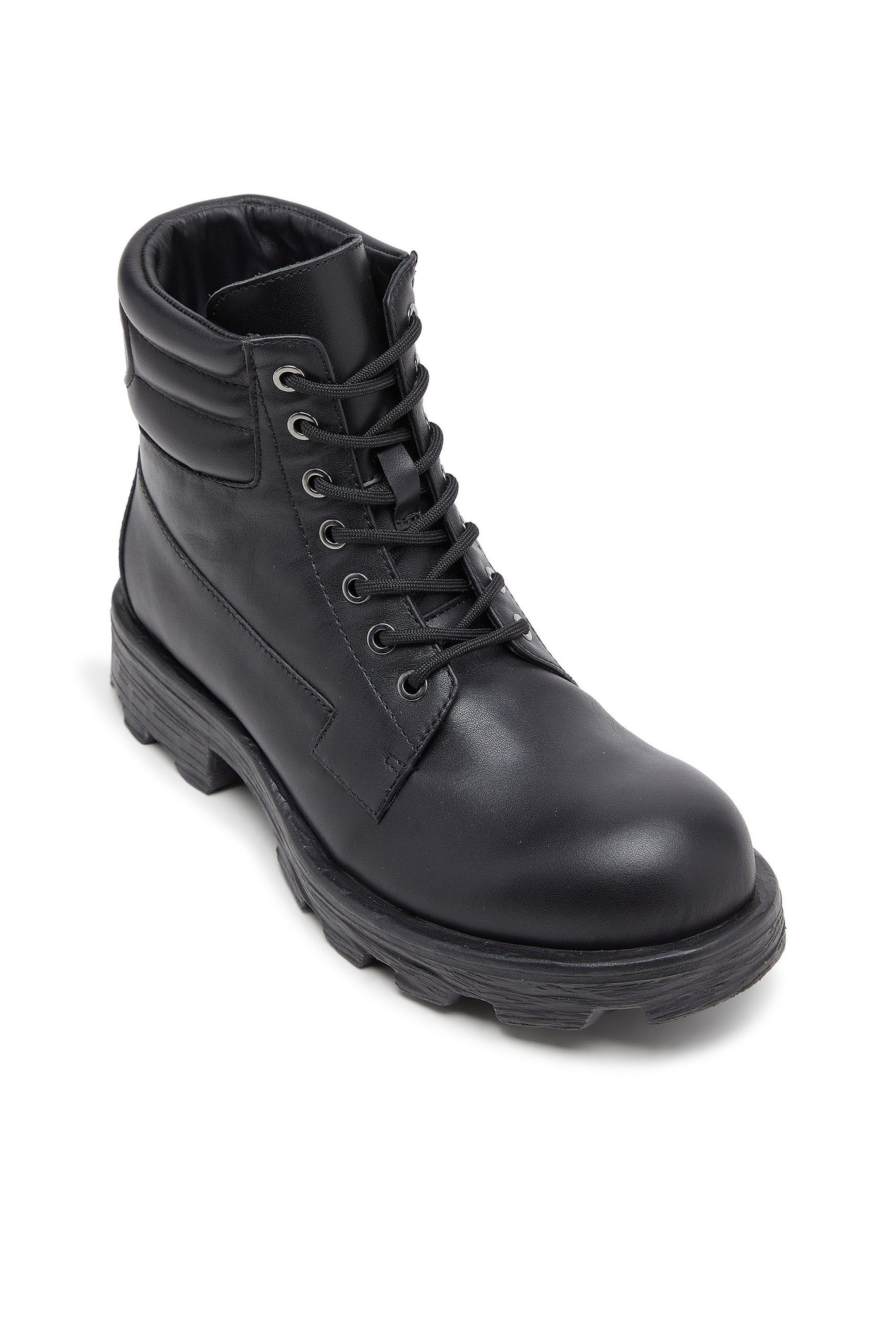 Diesel - D-HAMMER LACE UP, D-Hammer - Stivaletti in pelle Uomo in Nero - 6