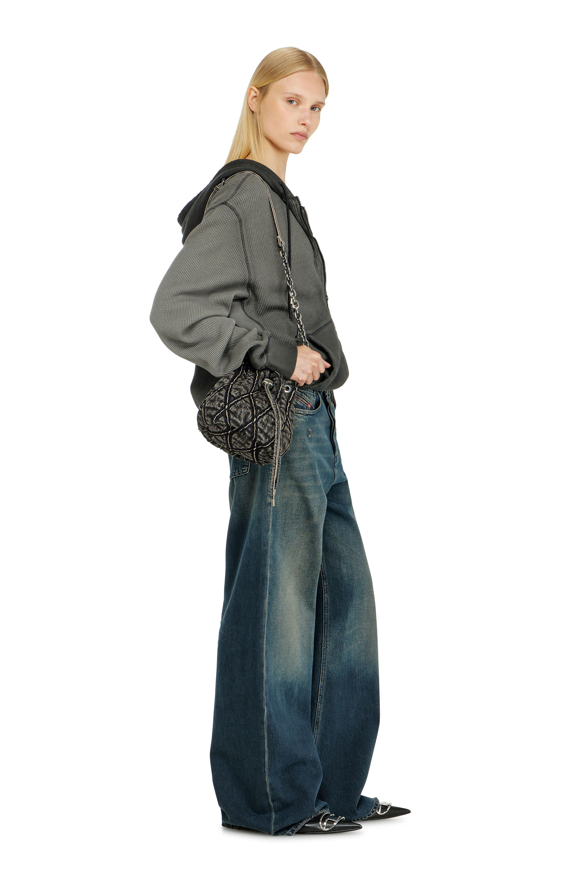 Diesel - Unisex Relaxed Jeans 1996 D-Sire 09N67, Dunkelblau - 4