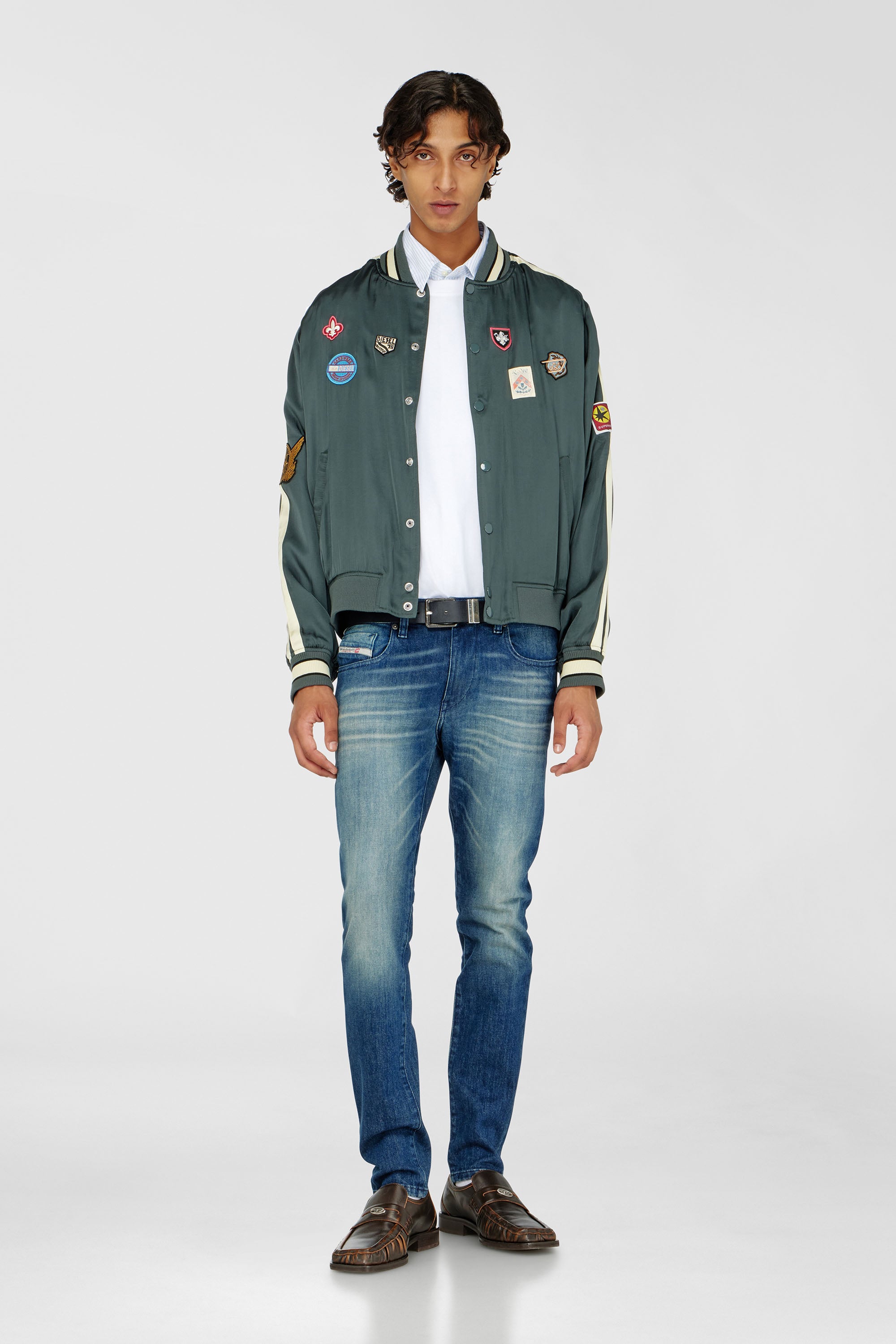 Diesel - Herren Slim Jeans 2019 D-Strukt 0KBBR, Dunkelblau - 1