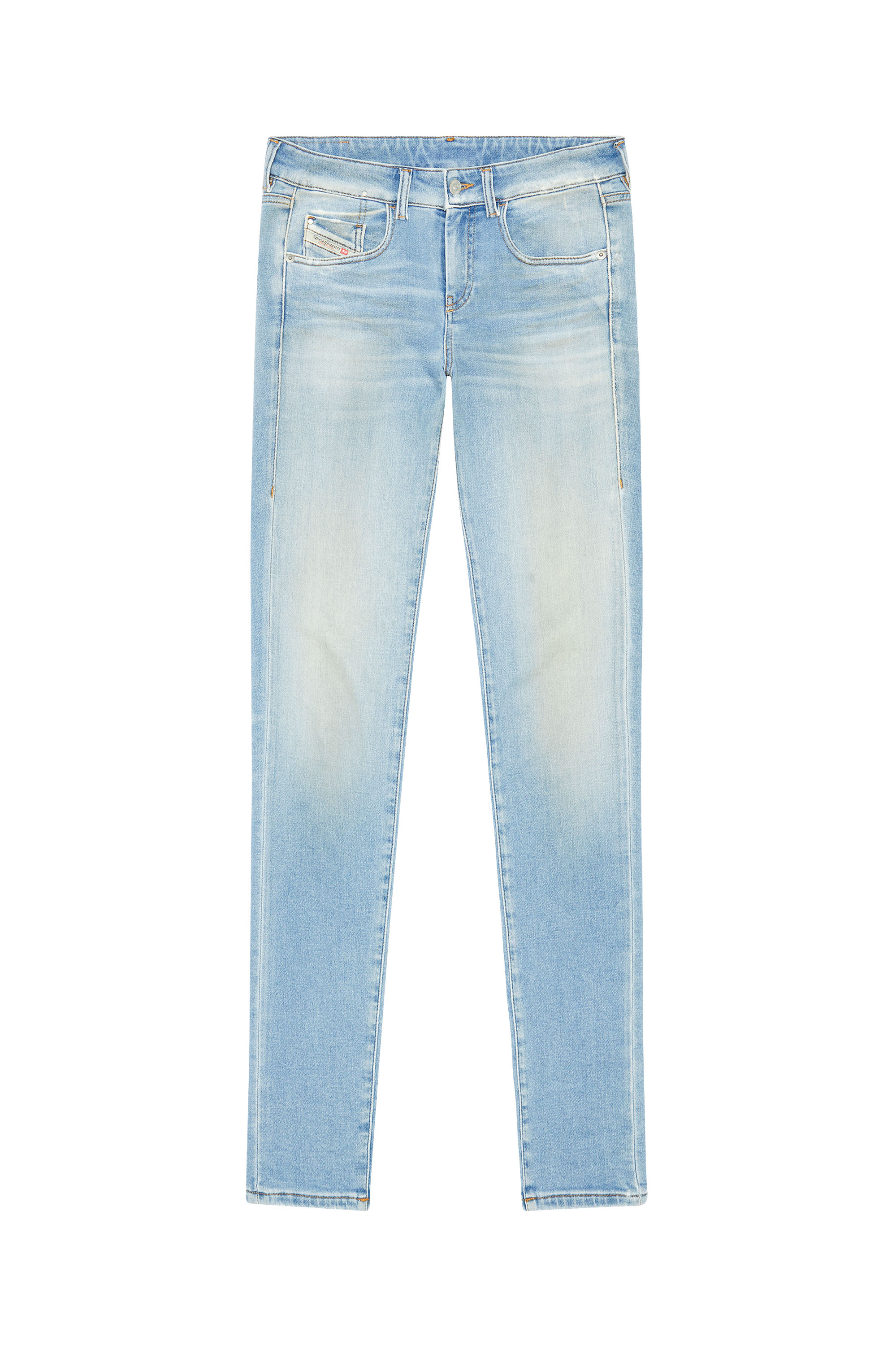 Diesel - Slim D-Ollies JoggJeans® 068CW, Blu Chiaro - Image 6