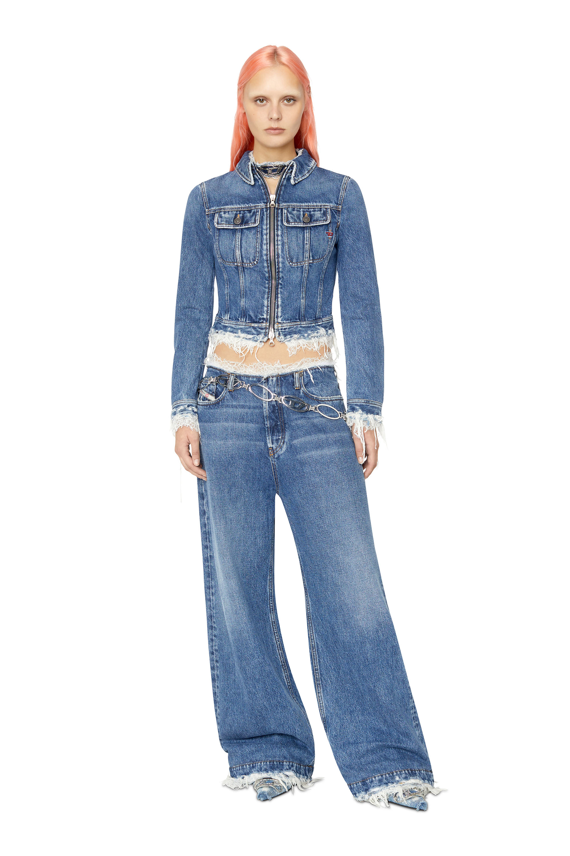 Diesel - 1996 D-Sire 007I2 Straight Jeans, Blu Scuro - Image 5