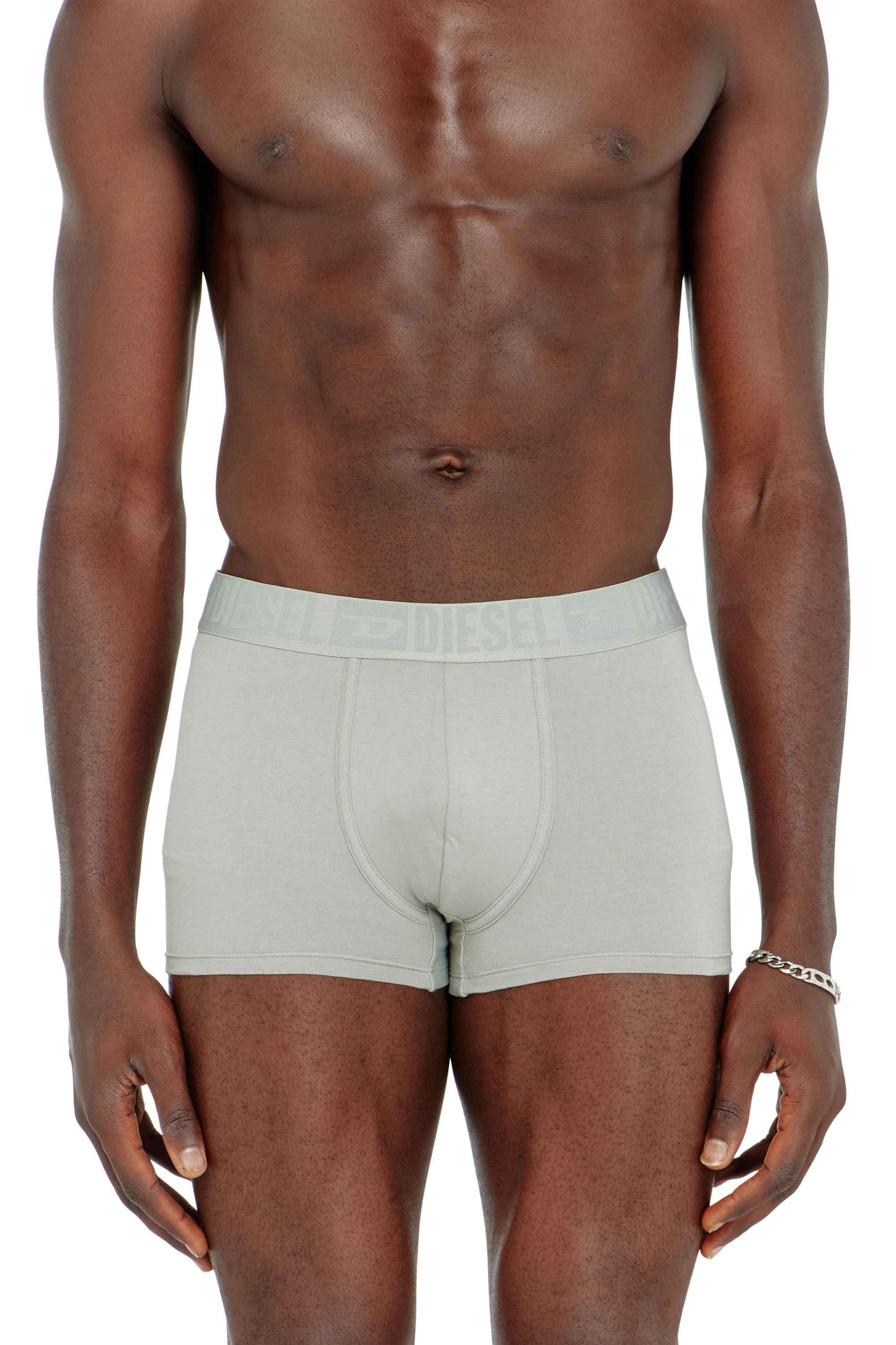Diesel - MIKE-D-CORE-3PACK, Lot de trois boxers en coton stretch avec ceinture ton sur ton Homme in ToBeDefined - 2