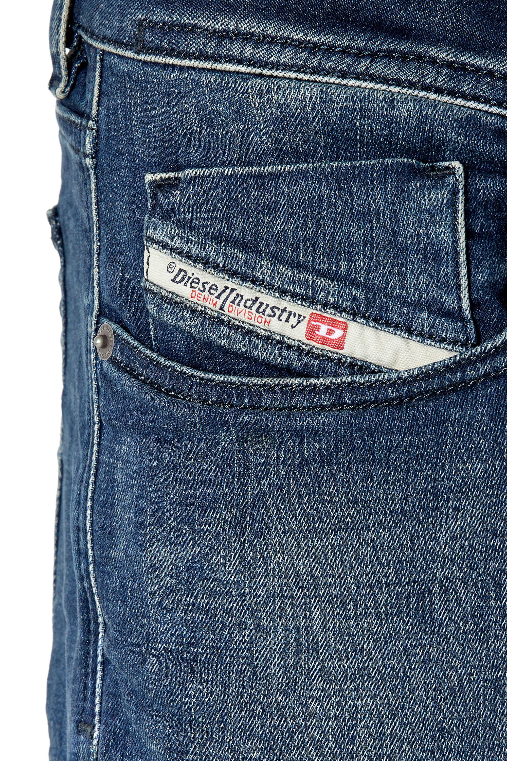 Diesel - 1979 Sleenker 09F58 Skinny Jeans, Dunkelblau - Image 3