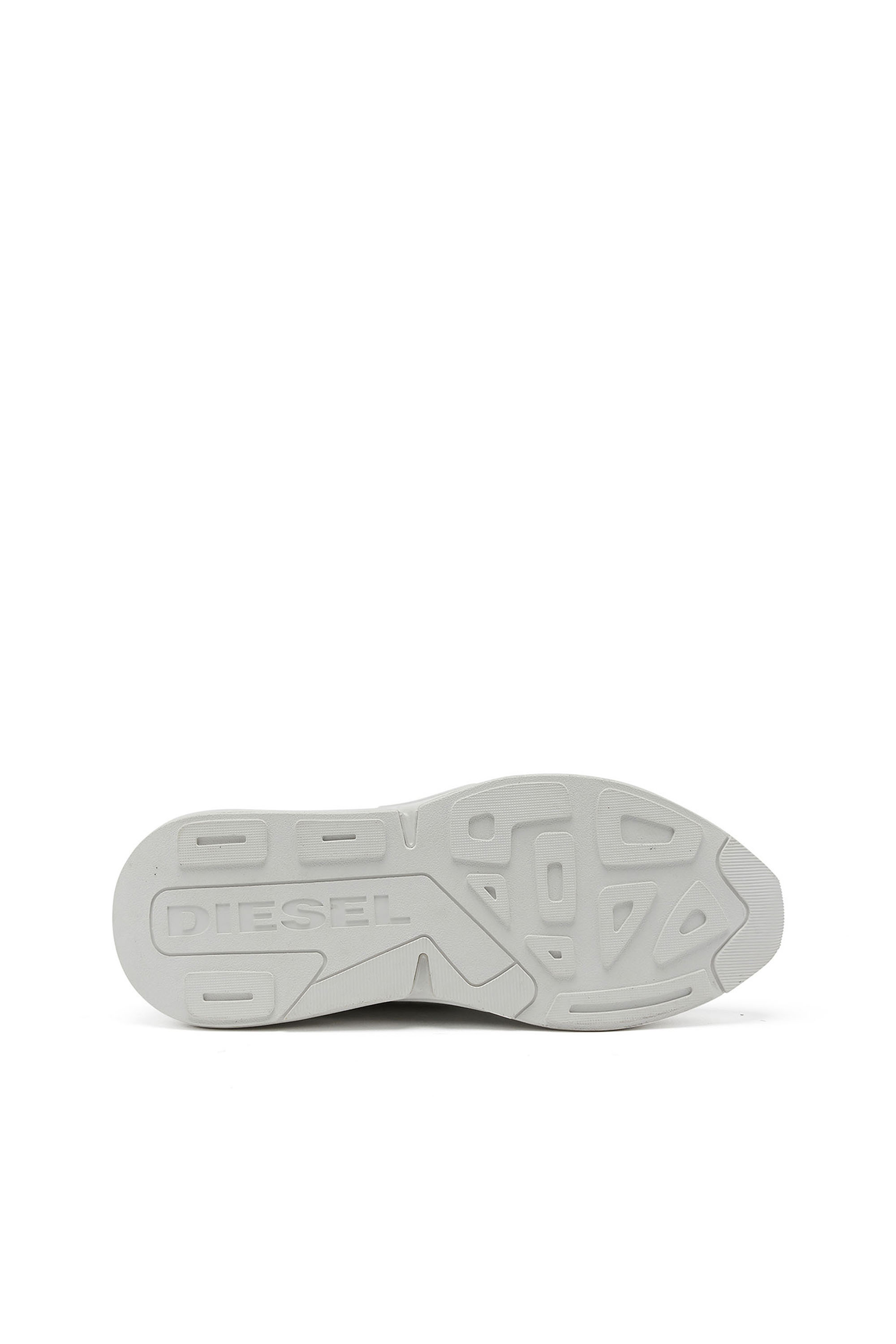 Diesel - S-SERENDIPITY SPORT, Homme S-Serendipity-Sneakers en cuir avec superpositions graphiques in Blanc - Image 4