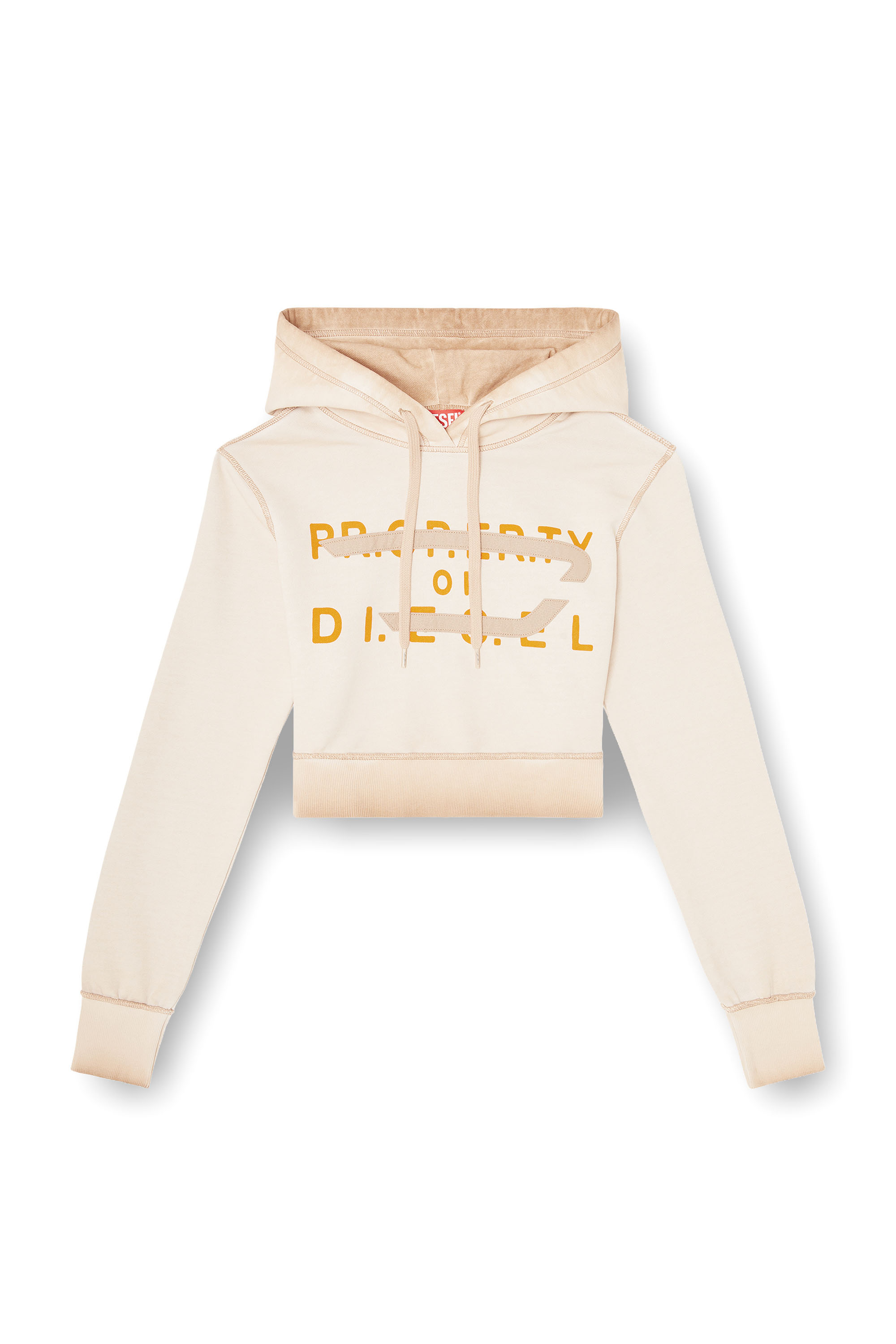 Diesel - F-SLIMMY-HOOD-S1, Sweat &agrave; capuche avec imprim&eacute; et appliqu&eacute; D Femme in ToBeDefined - 3