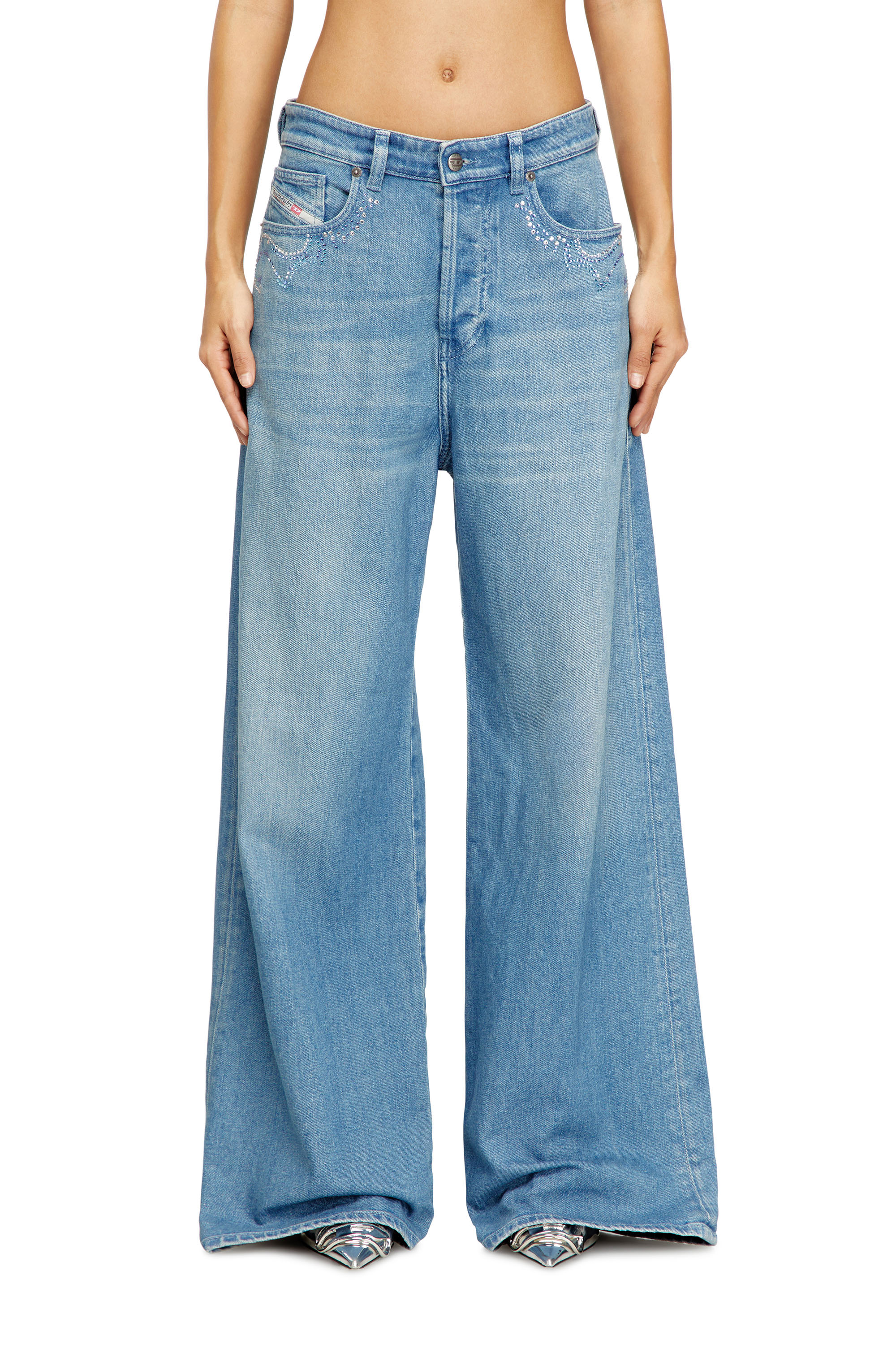 Diesel - Relaxed Jeans 1996 D-Sire 09Q18 Femme, null - Image 1